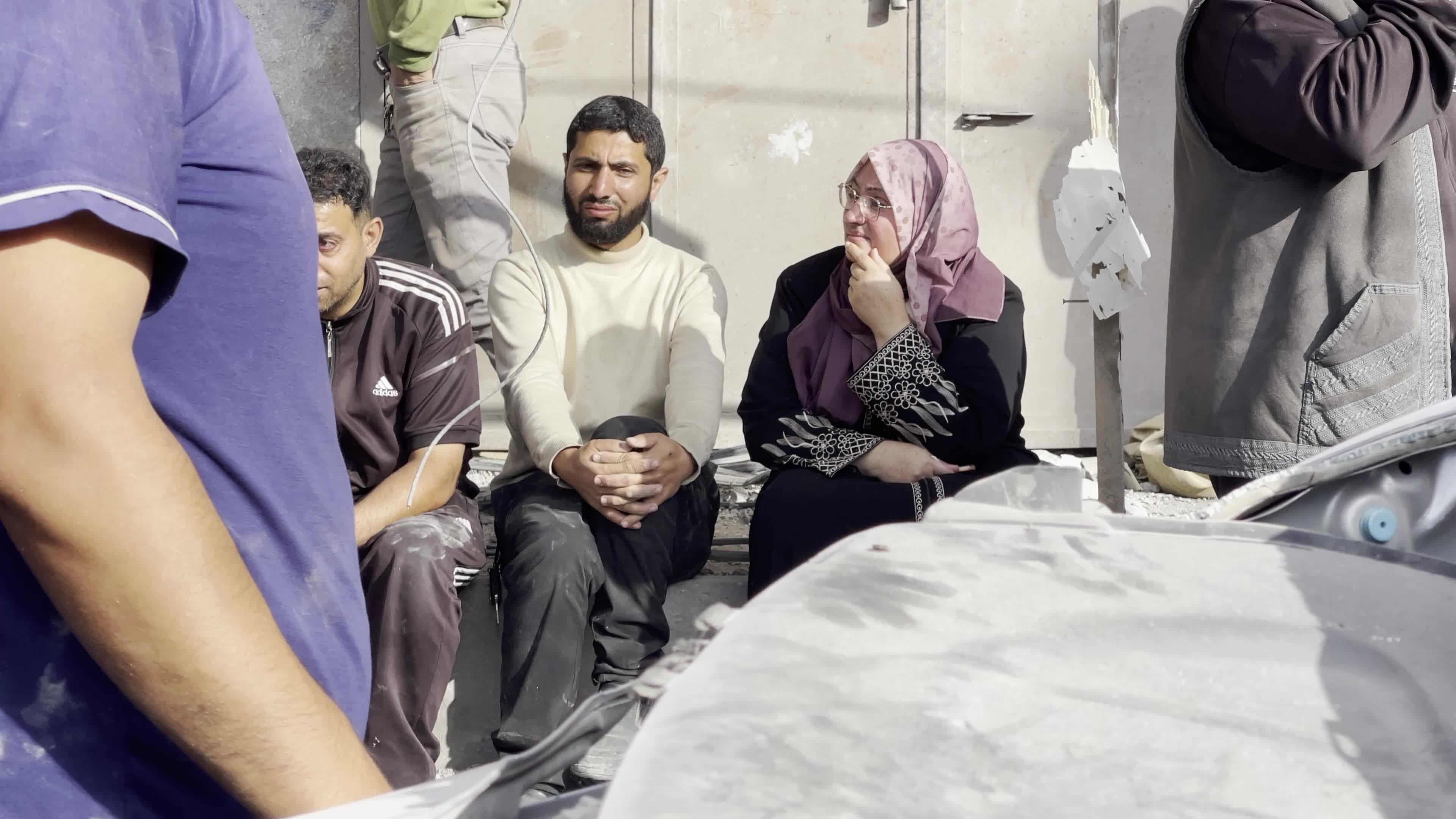 Aftermath of Israeli Airstrike In Gaza, Palestine