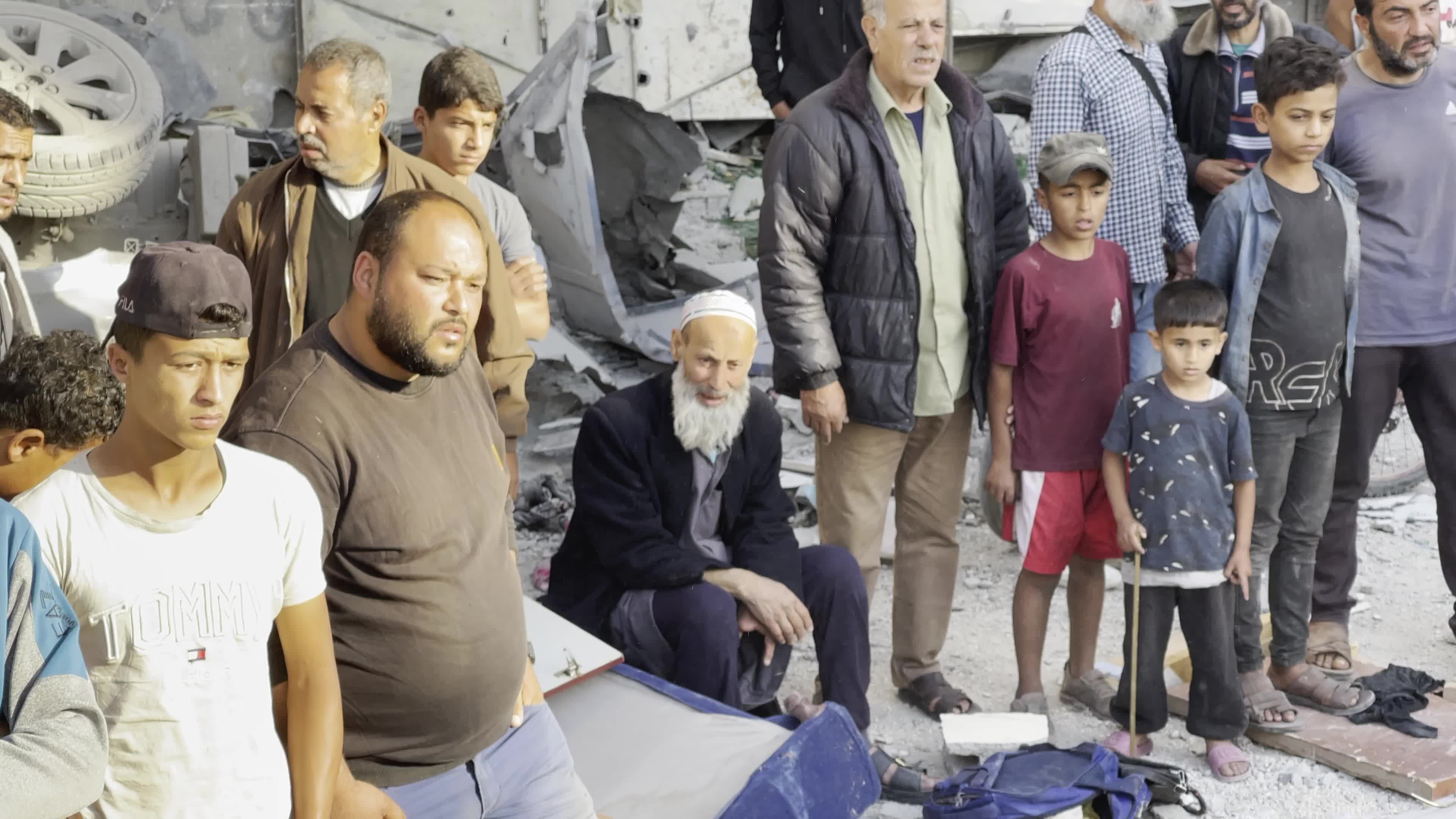 Aftermath of Israeli Airstrike In Gaza, Palestine