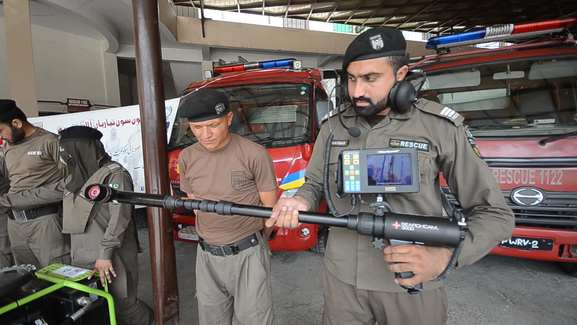 Pakistan's rescue workers receive new equipment for emergency operations

