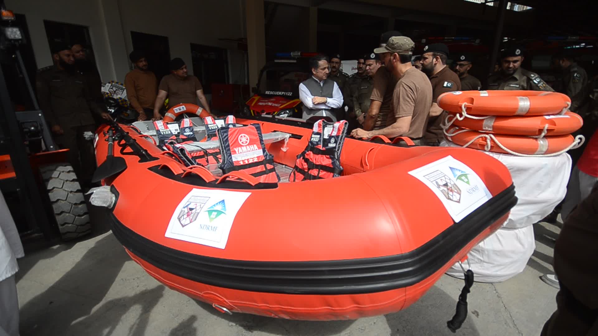 Pakistan's rescue workers receive new equipment for emergency operations
