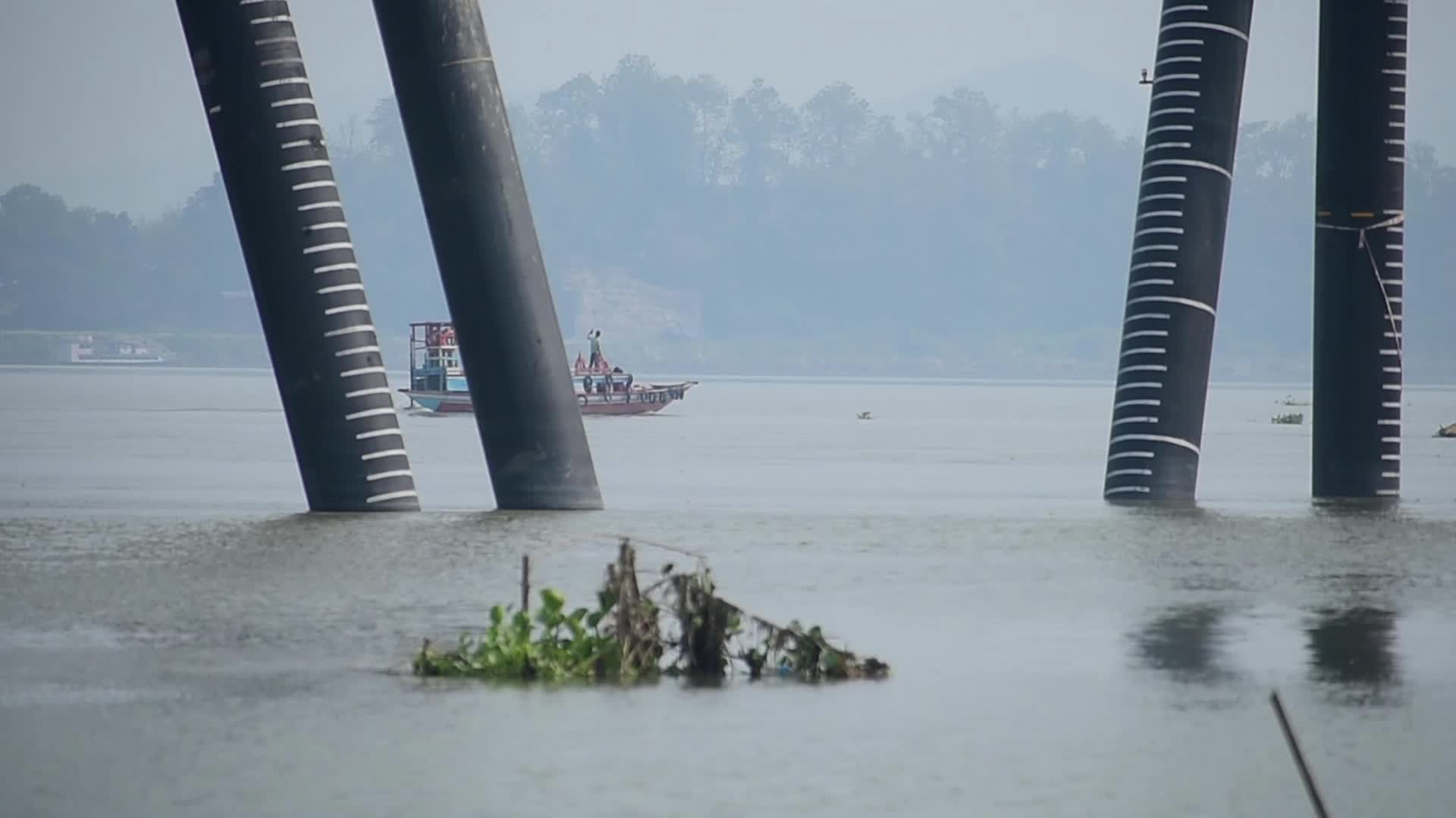 Construction works on India’s First River Terminal Guwahati Gateway Ghat