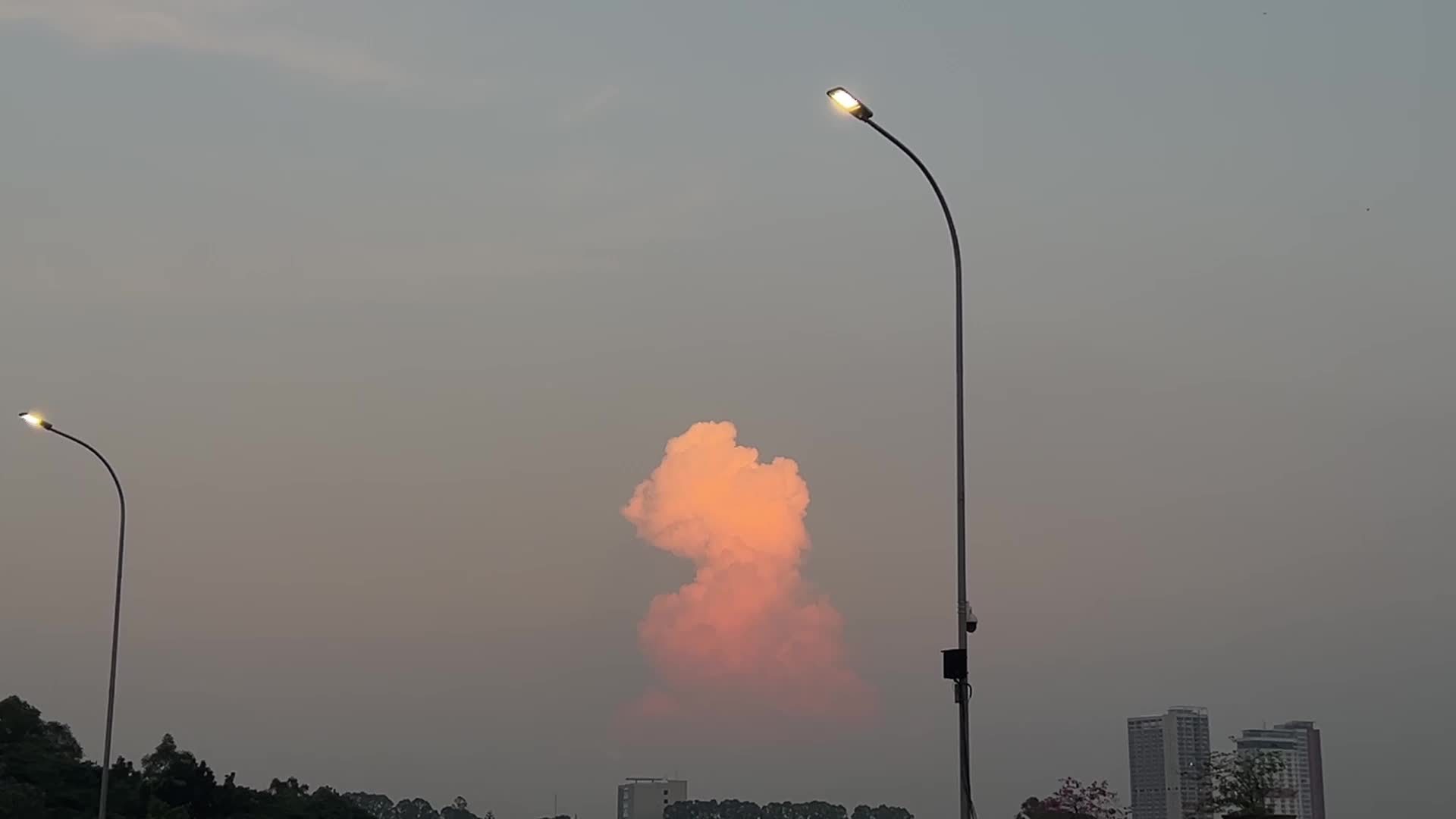 Cumulonimbus cloud in Indonesia