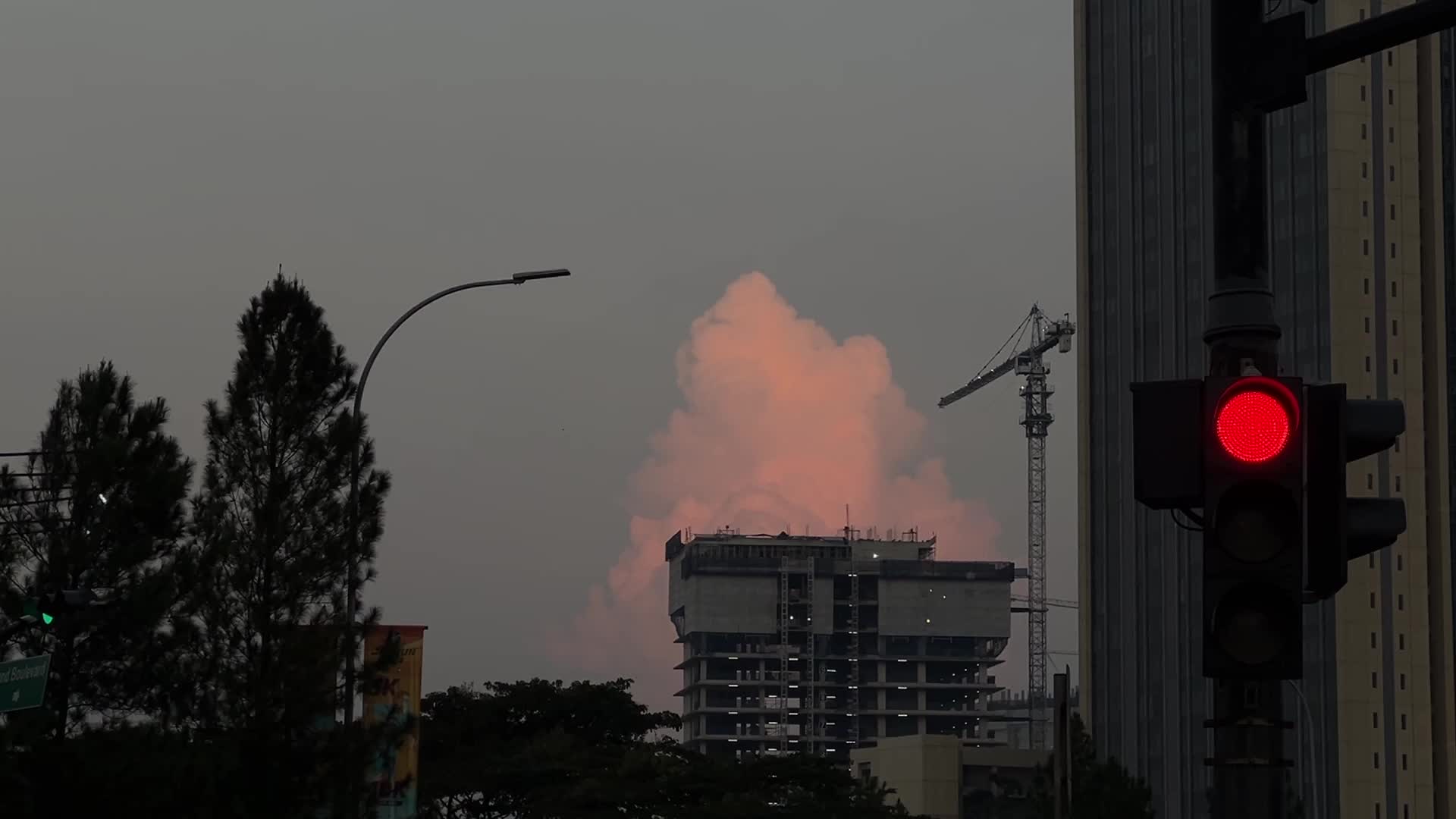 Cumulonimbus cloud in Indonesia