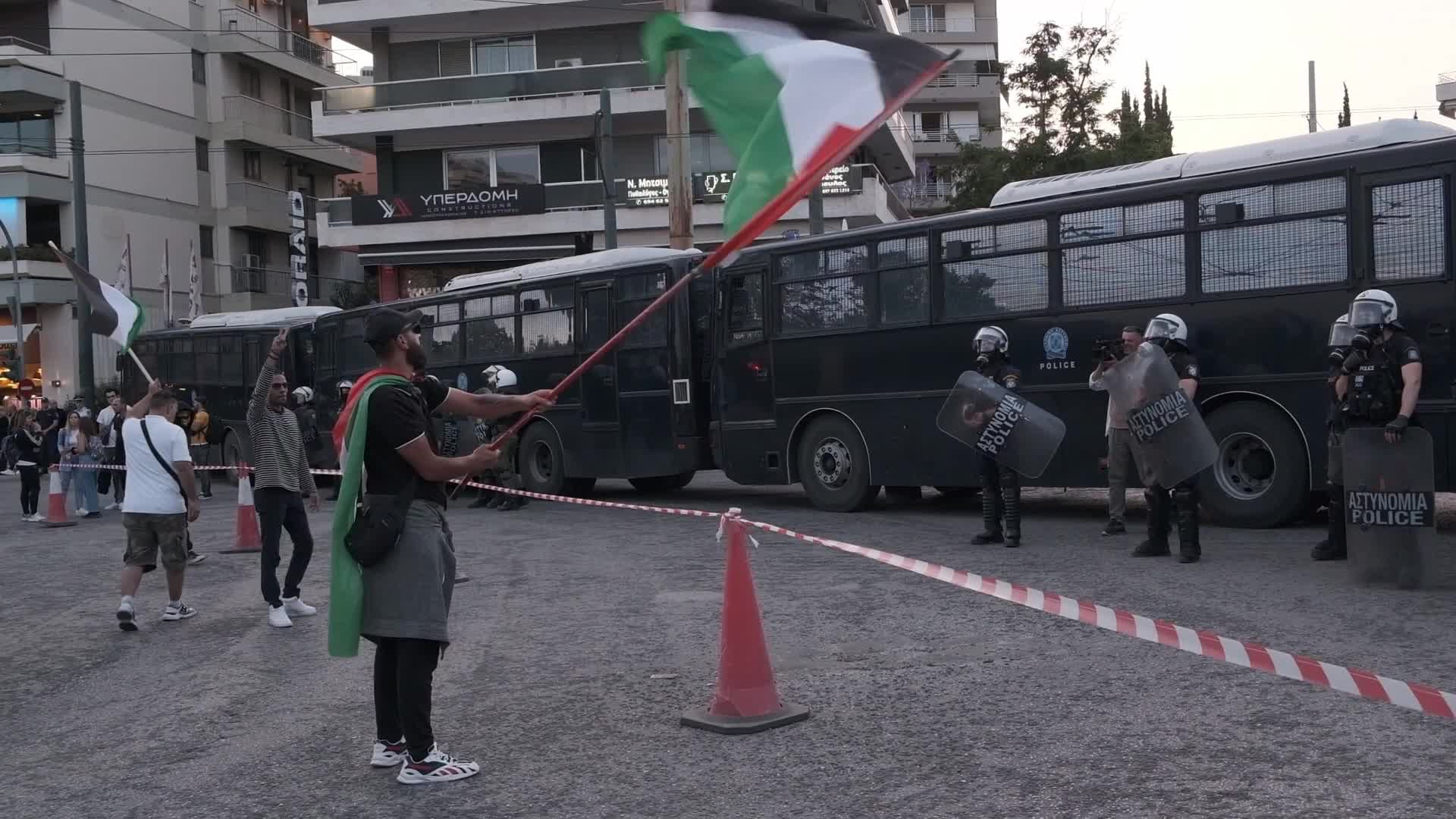 Solidarity Rally In Athens On The 76th Anniversary Of The Nakba