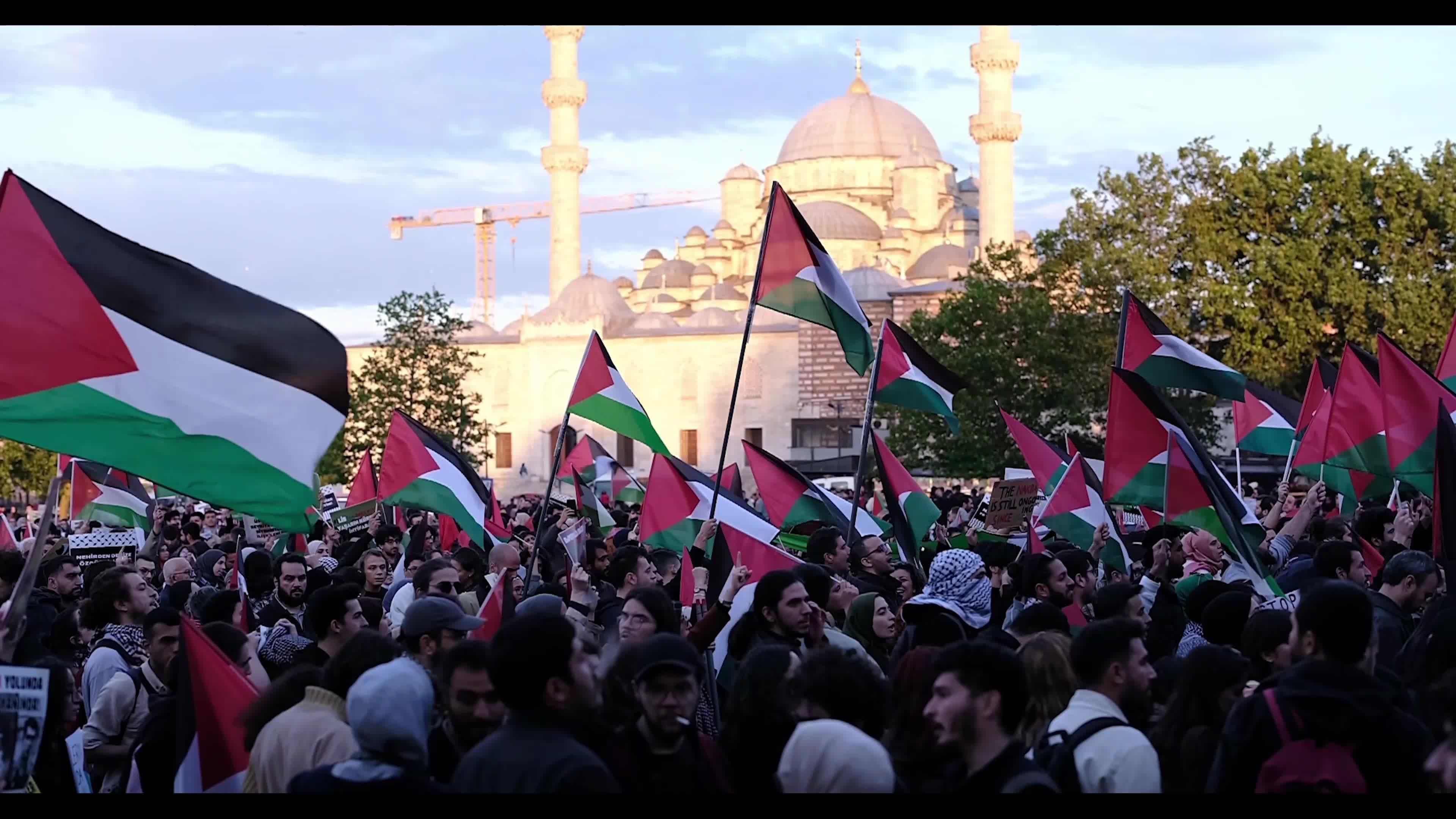 Protest against Israel in Turkey