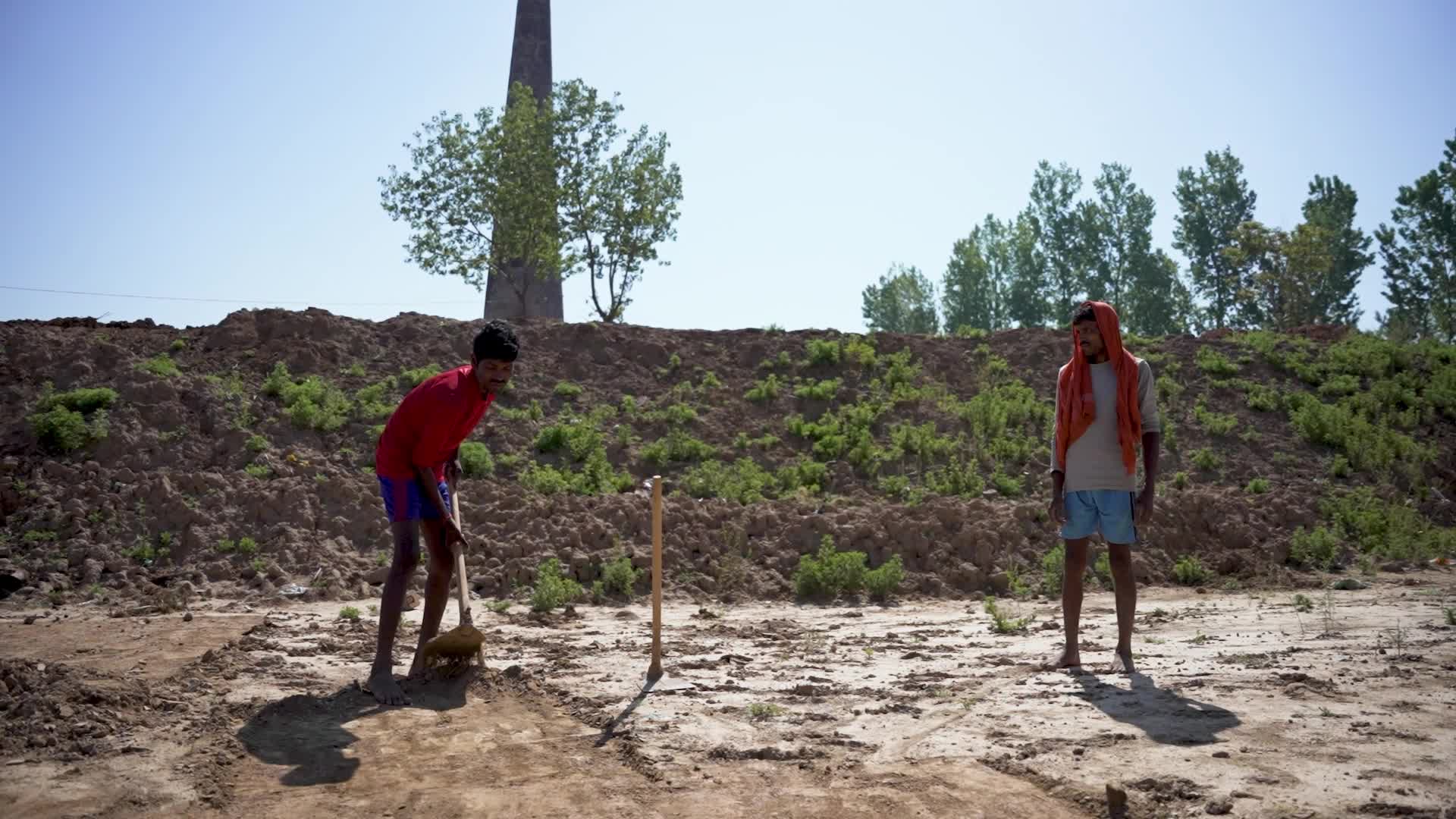 Brick Making in Kashmir, India