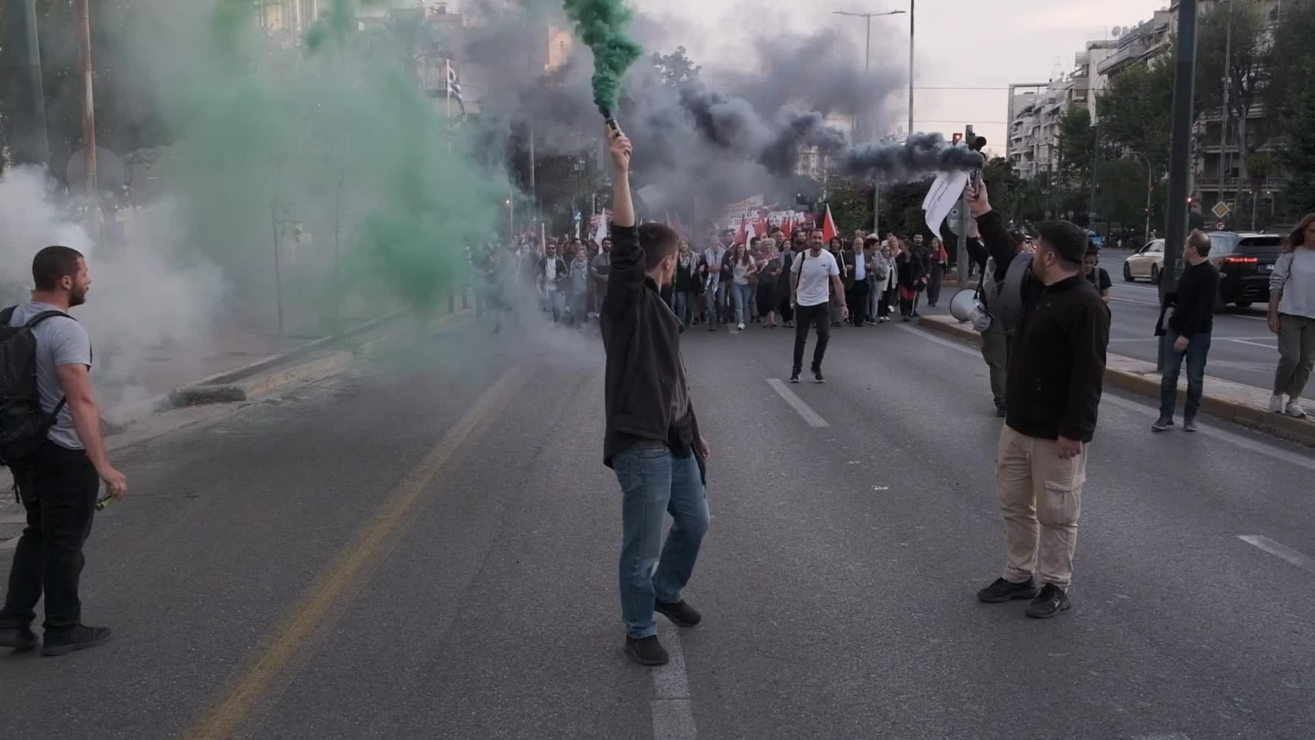 Solidarity Rally In Athens On The 76th Anniversary Of The Nakba