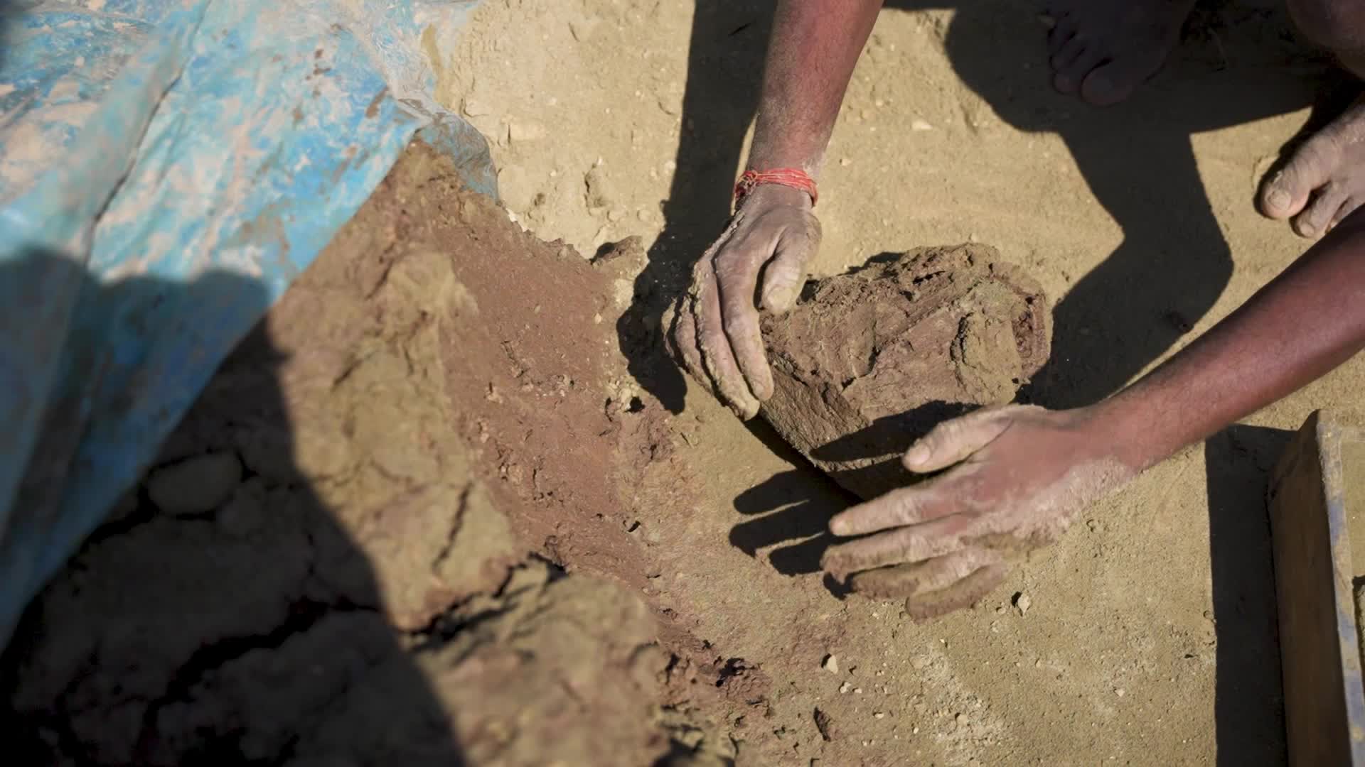 Brick Making in Kashmir, India