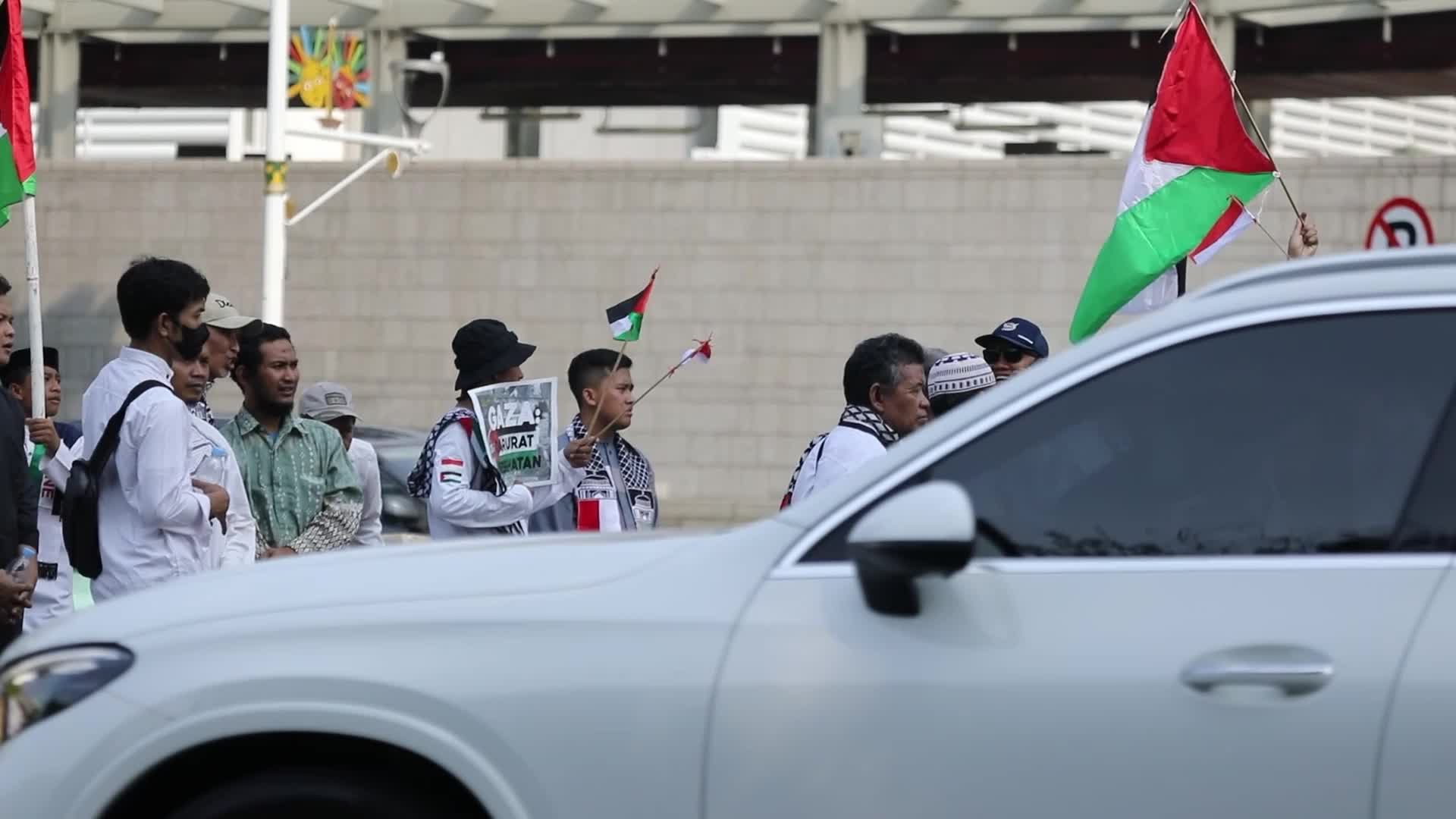 Pro Palestine Rally In Jakarta, Indonesia