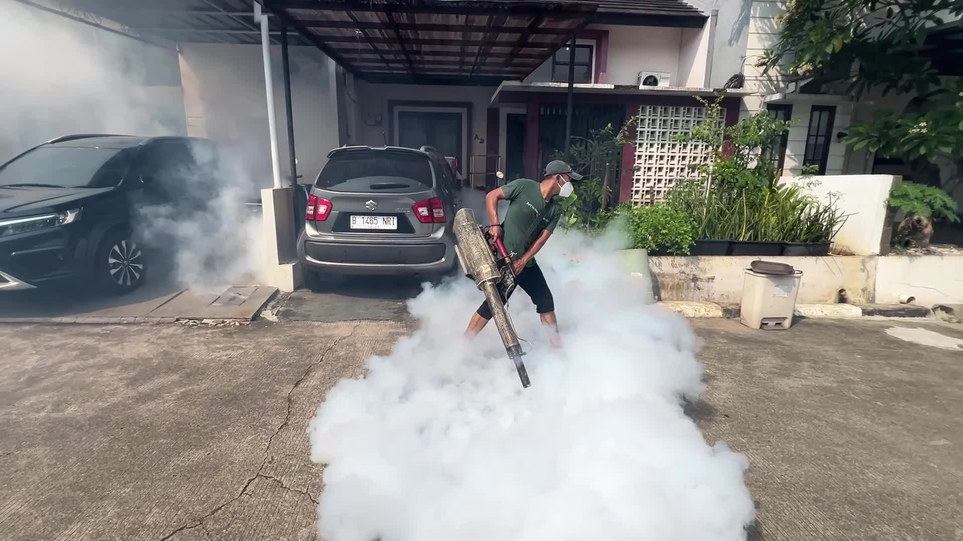 Fogging to prevent dengue in Indonesia