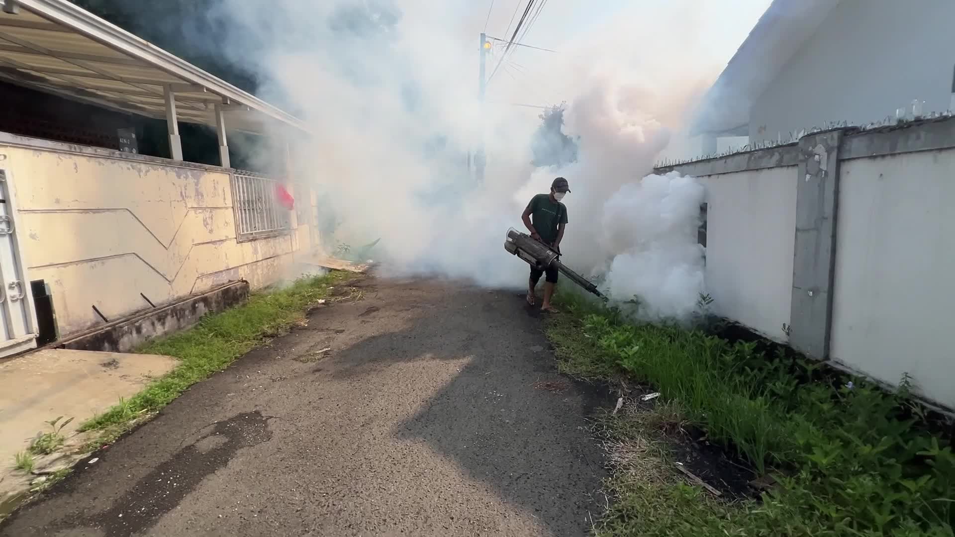 Fogging to prevent dengue in Indonesia