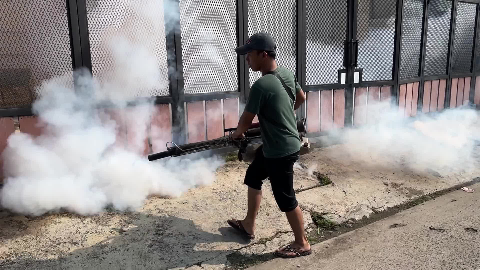 Fogging to prevent dengue in Indonesia