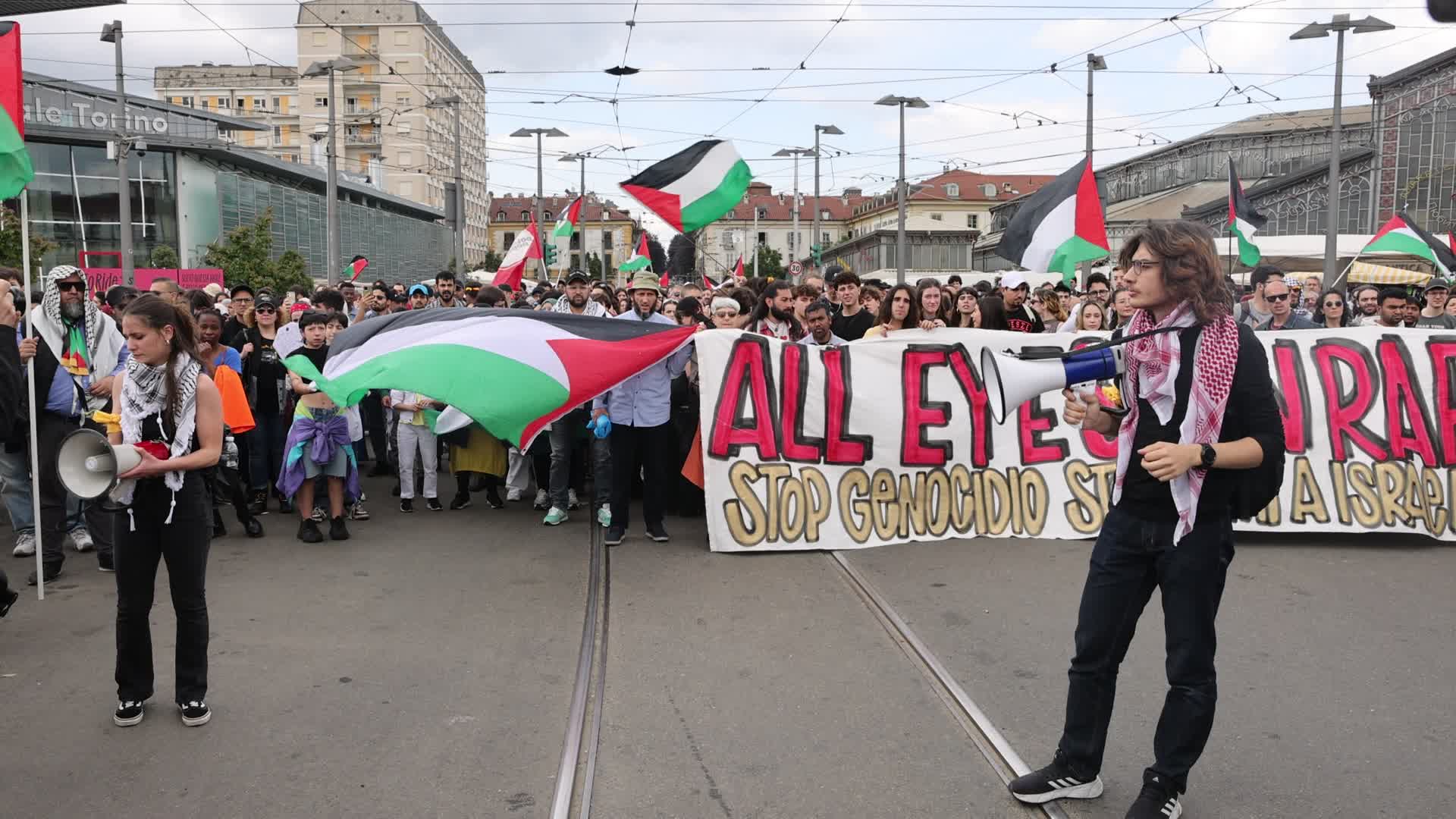 Pro-Palestinian Protest In Torino