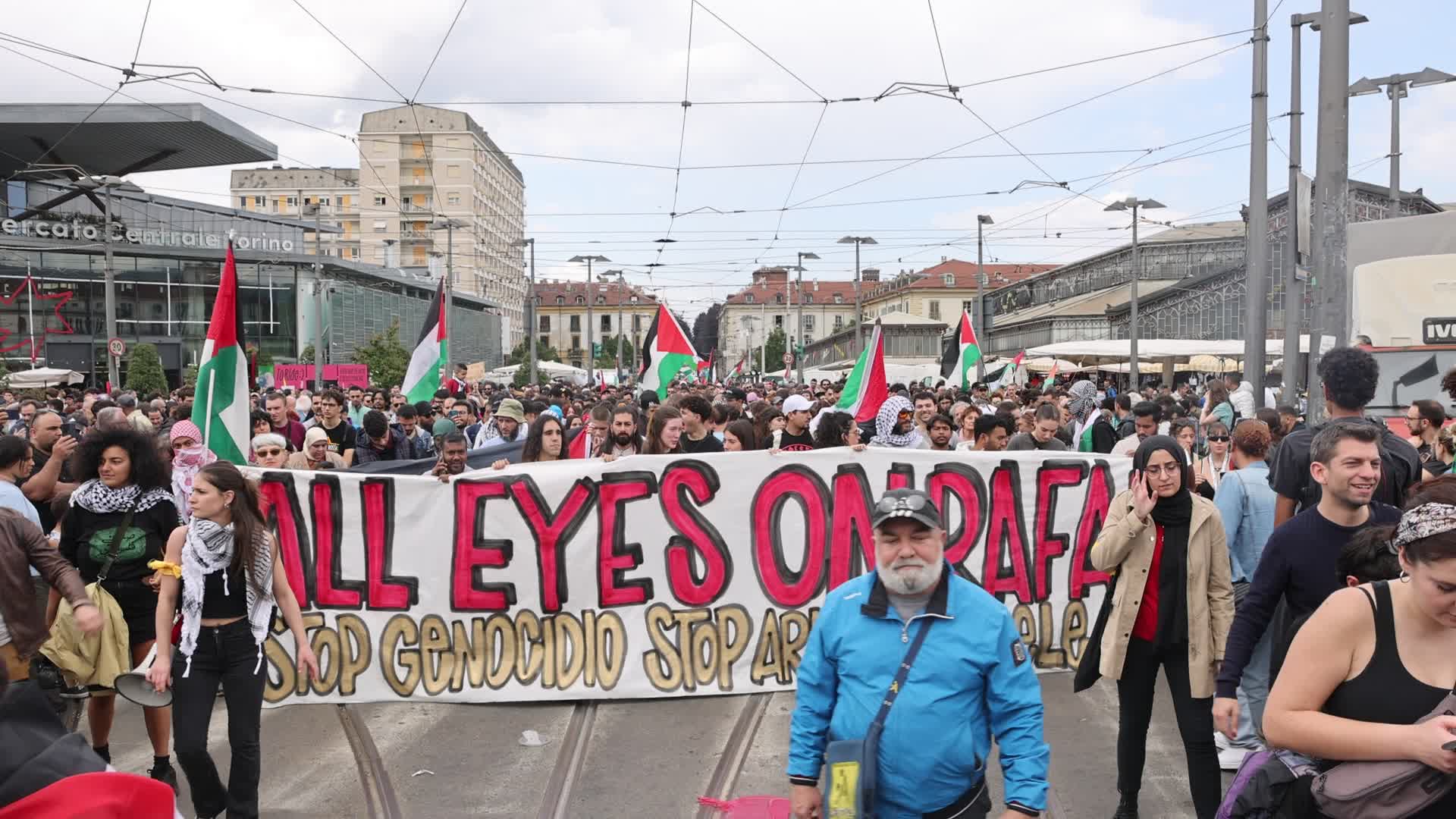 Pro-Palestinian Protest In Torino