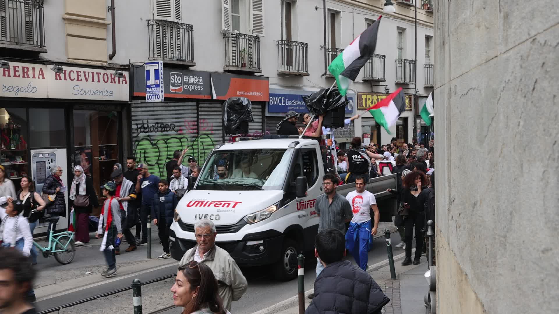 Pro-Palestinian Protest In Torino