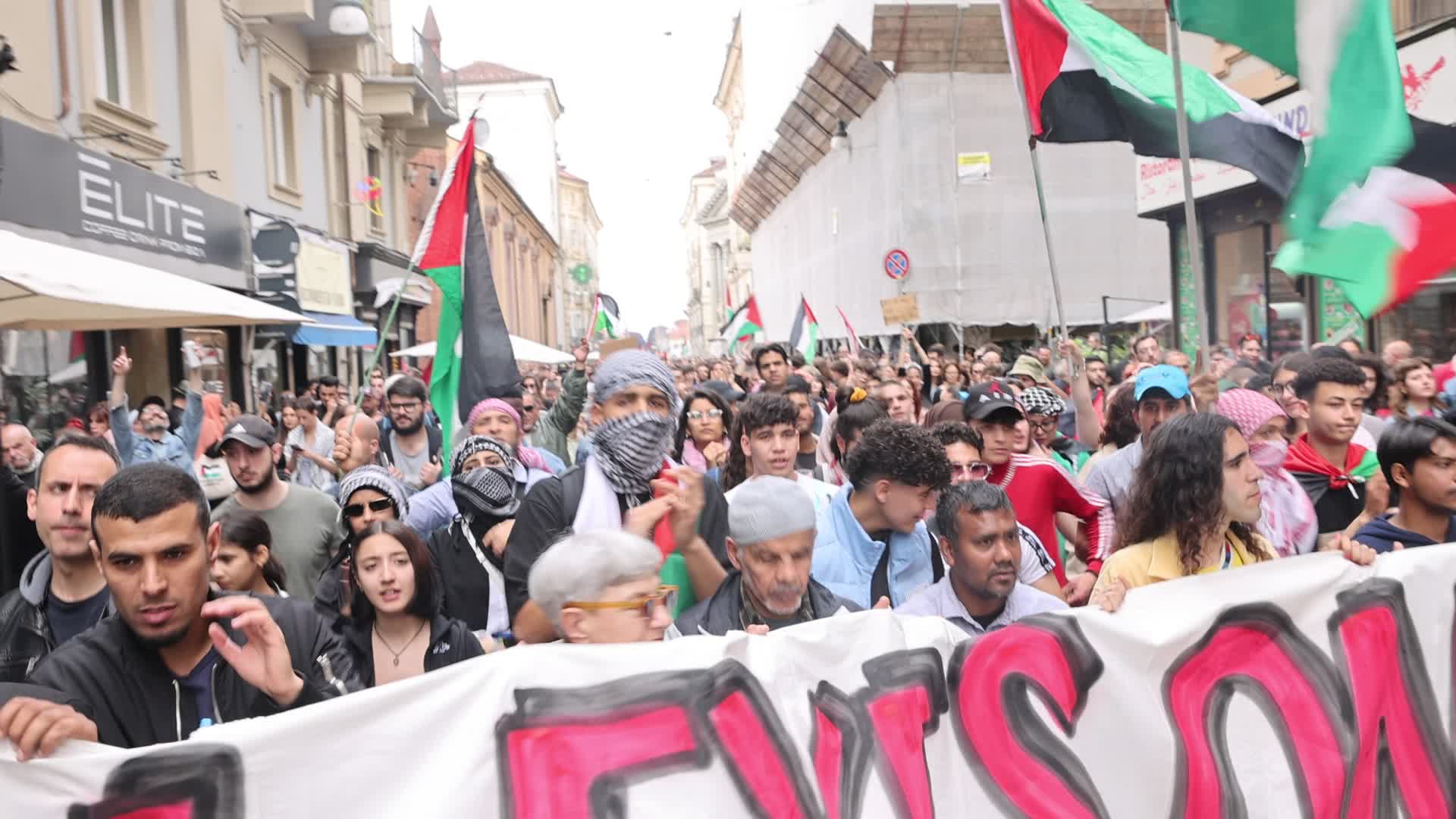 Pro-Palestinian Protest In Torino