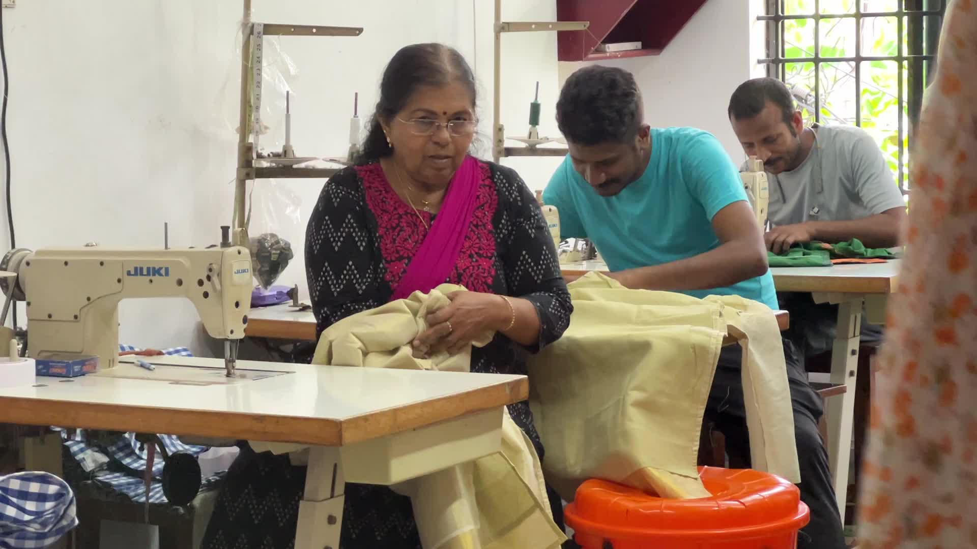 Stitching centre in Kerala