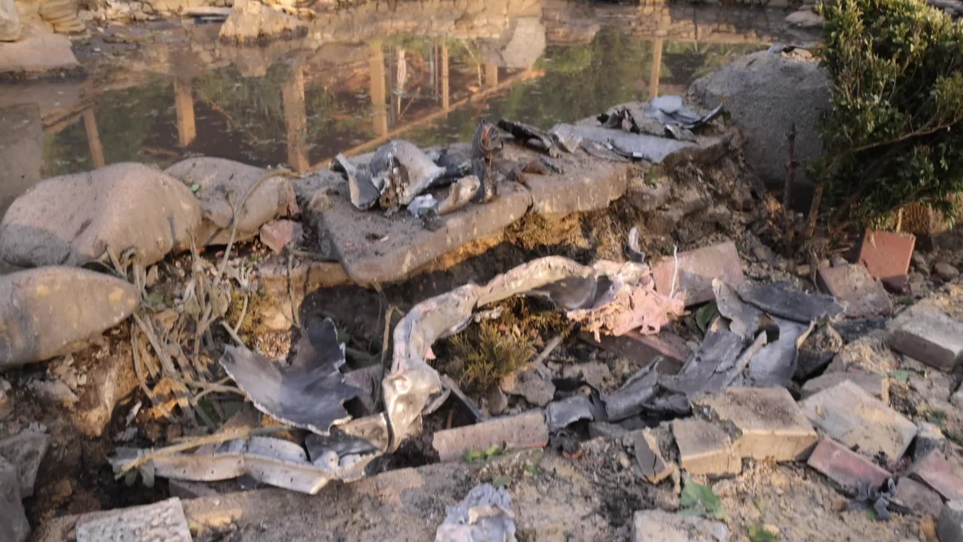 Russian attack on a resort compound near Kharkiv, Ukraine