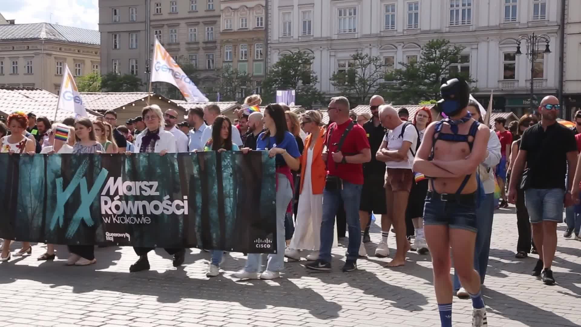 Krakow celebrates its 20th Pride Parade