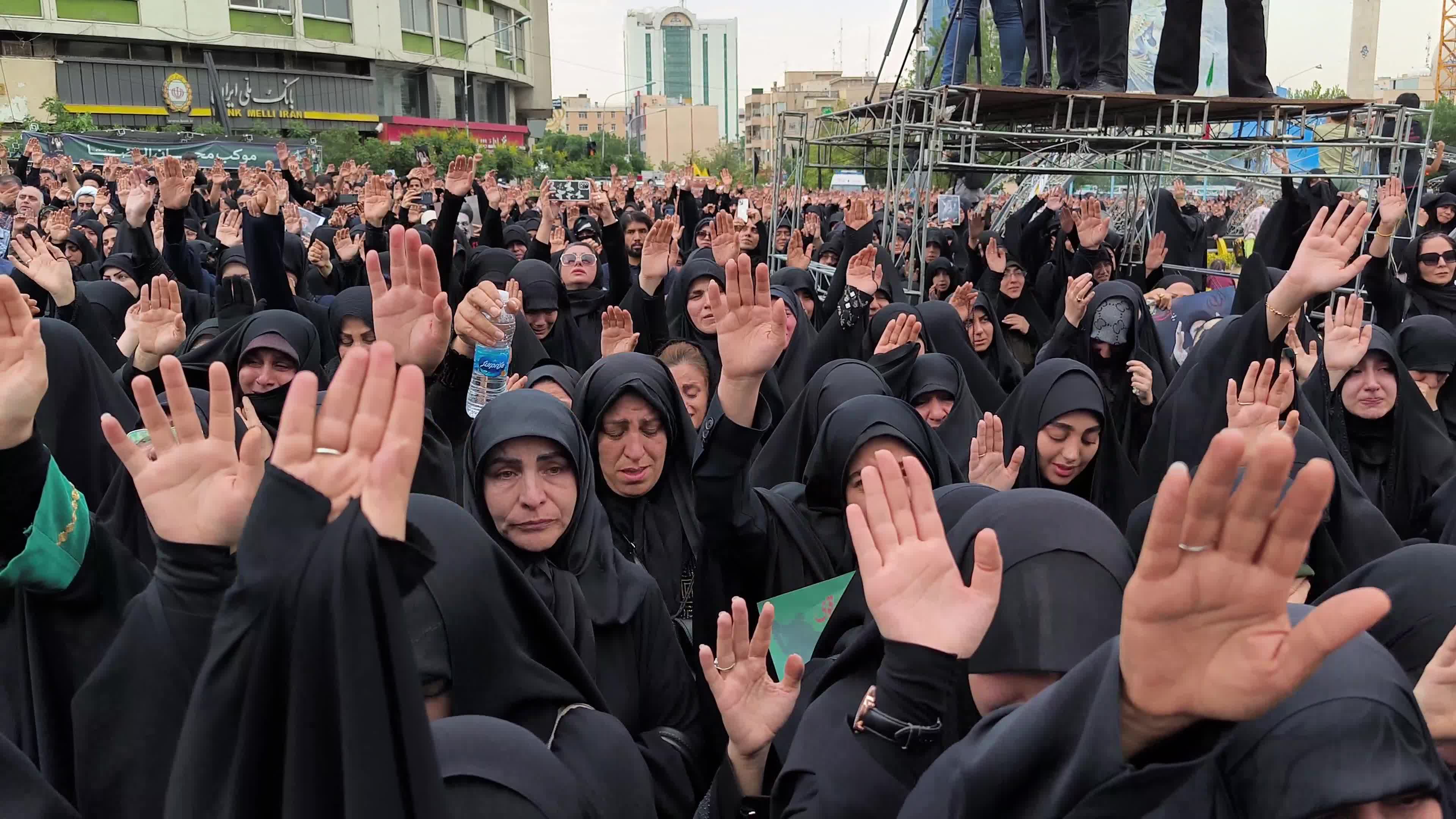 Mourning ceremony for the late Iranian President, Ebrahim Raisi
