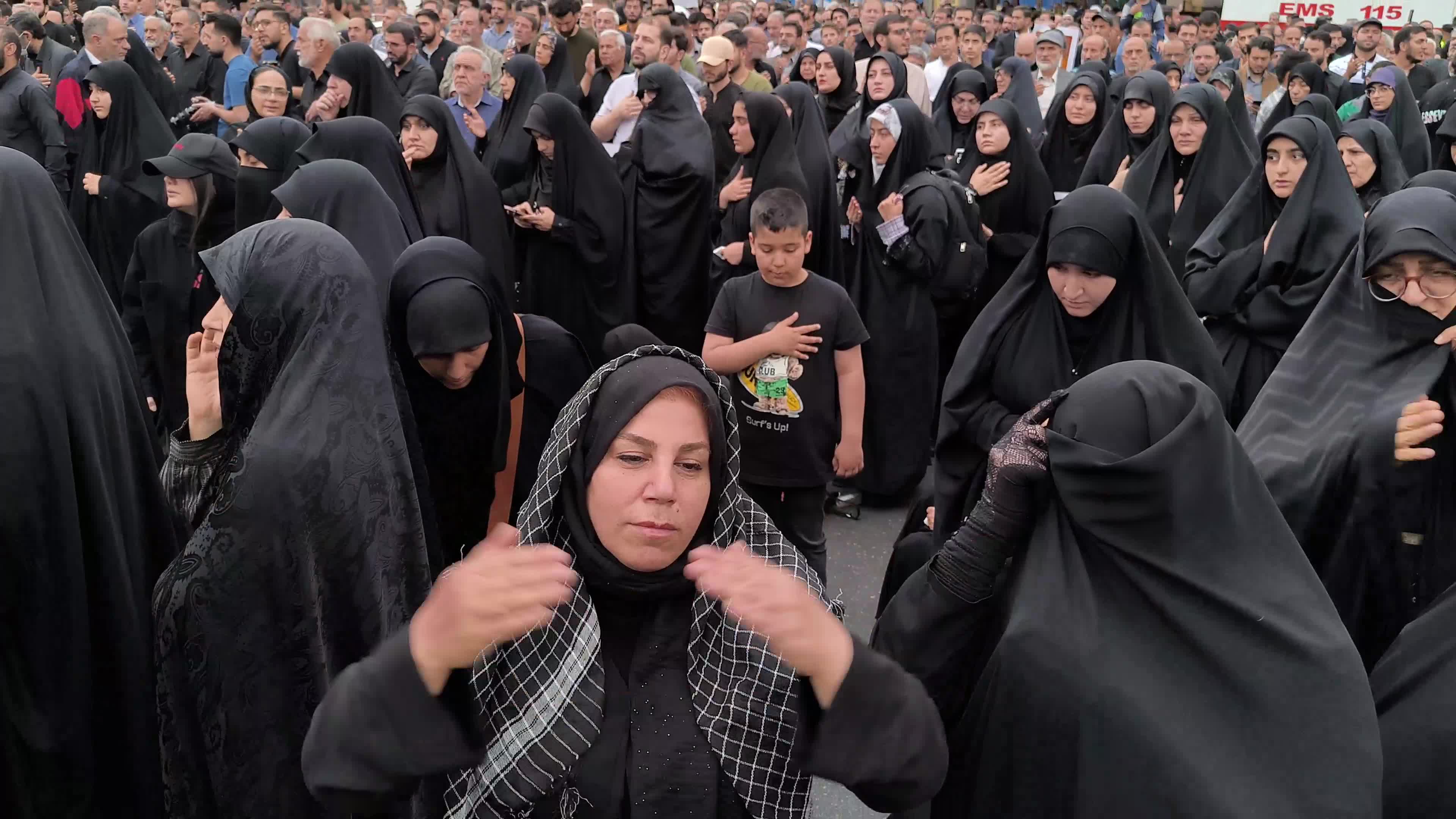 Mourning ceremony for the late Iranian President, Ebrahim Raisi