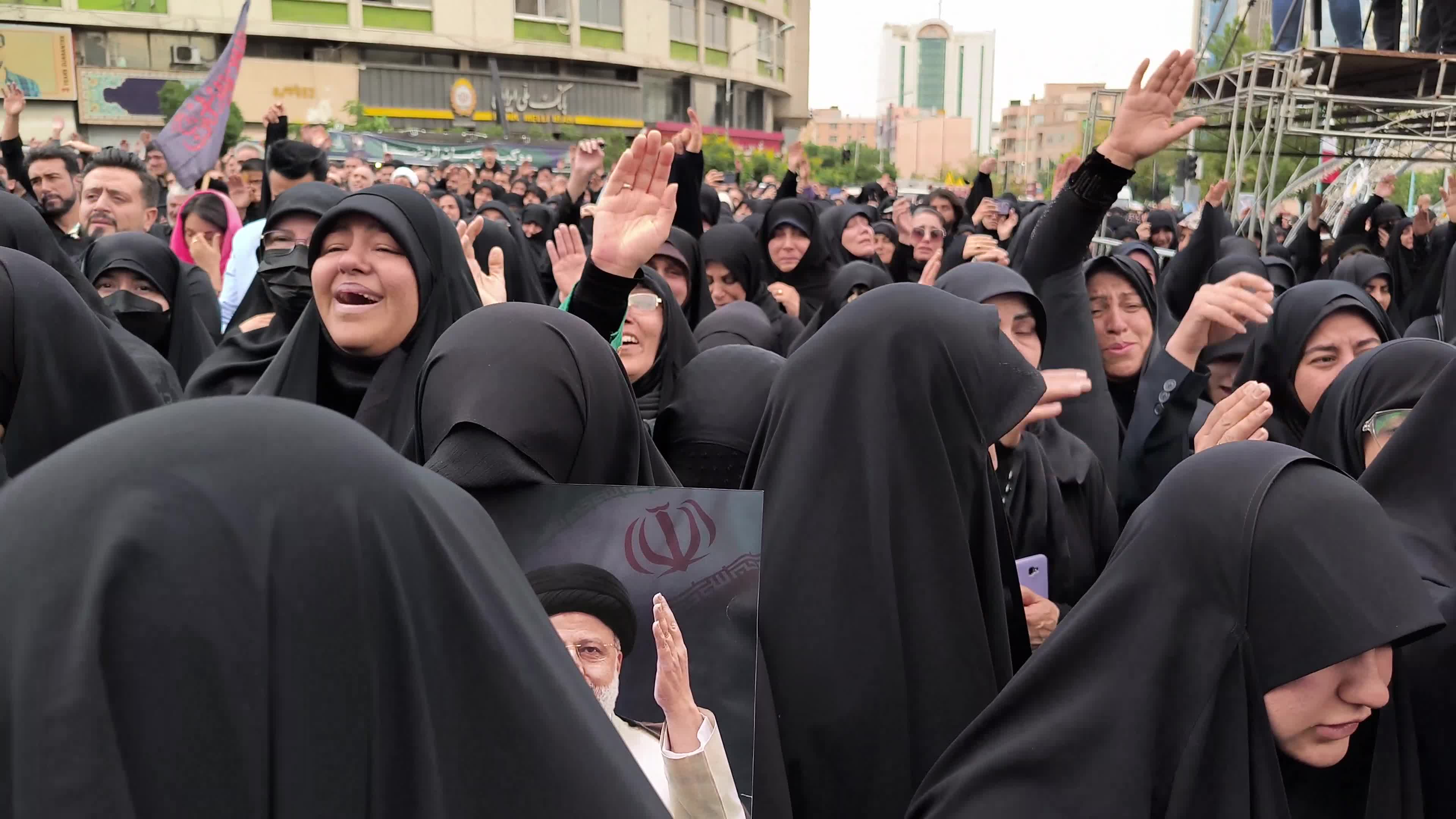 Mourning ceremony for the late Iranian President, Ebrahim Raisi
