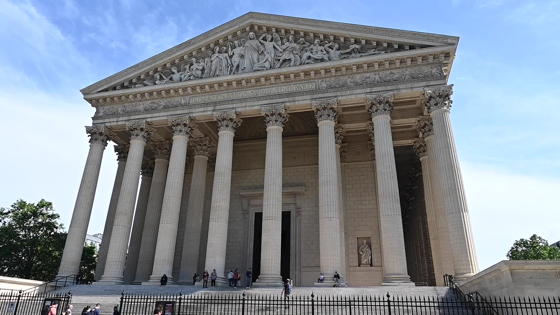 Madeleine church in Paris 