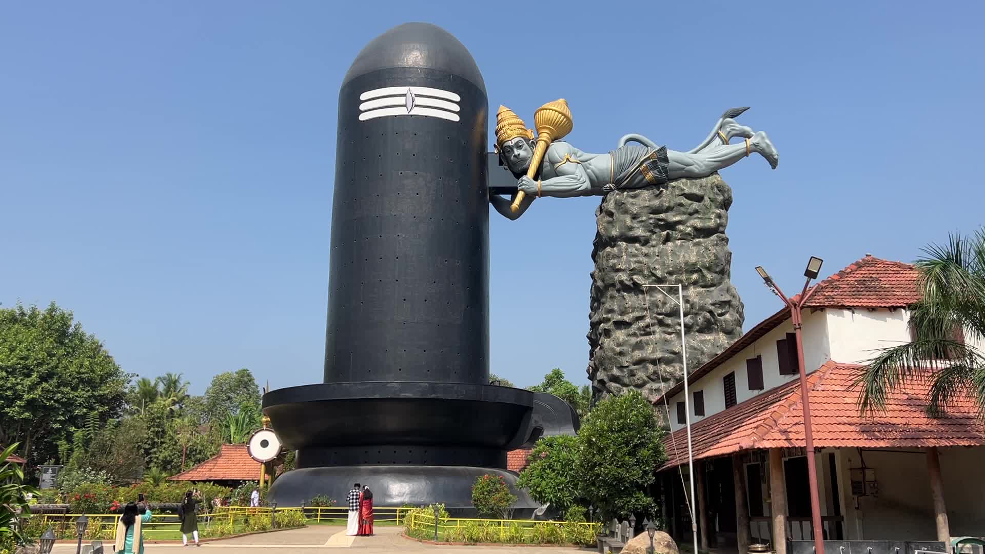 World's Tallest Shiva Lingam at Chenkal Maheswaram Sri Sivaparvathi Temple