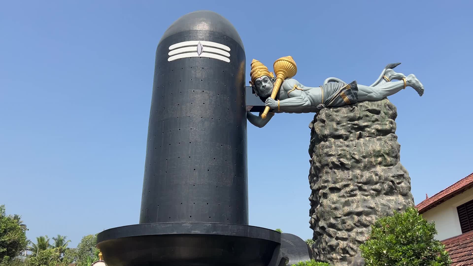 World's Tallest Shiva Lingam at Chenkal Maheswaram Sri Sivaparvathi Temple