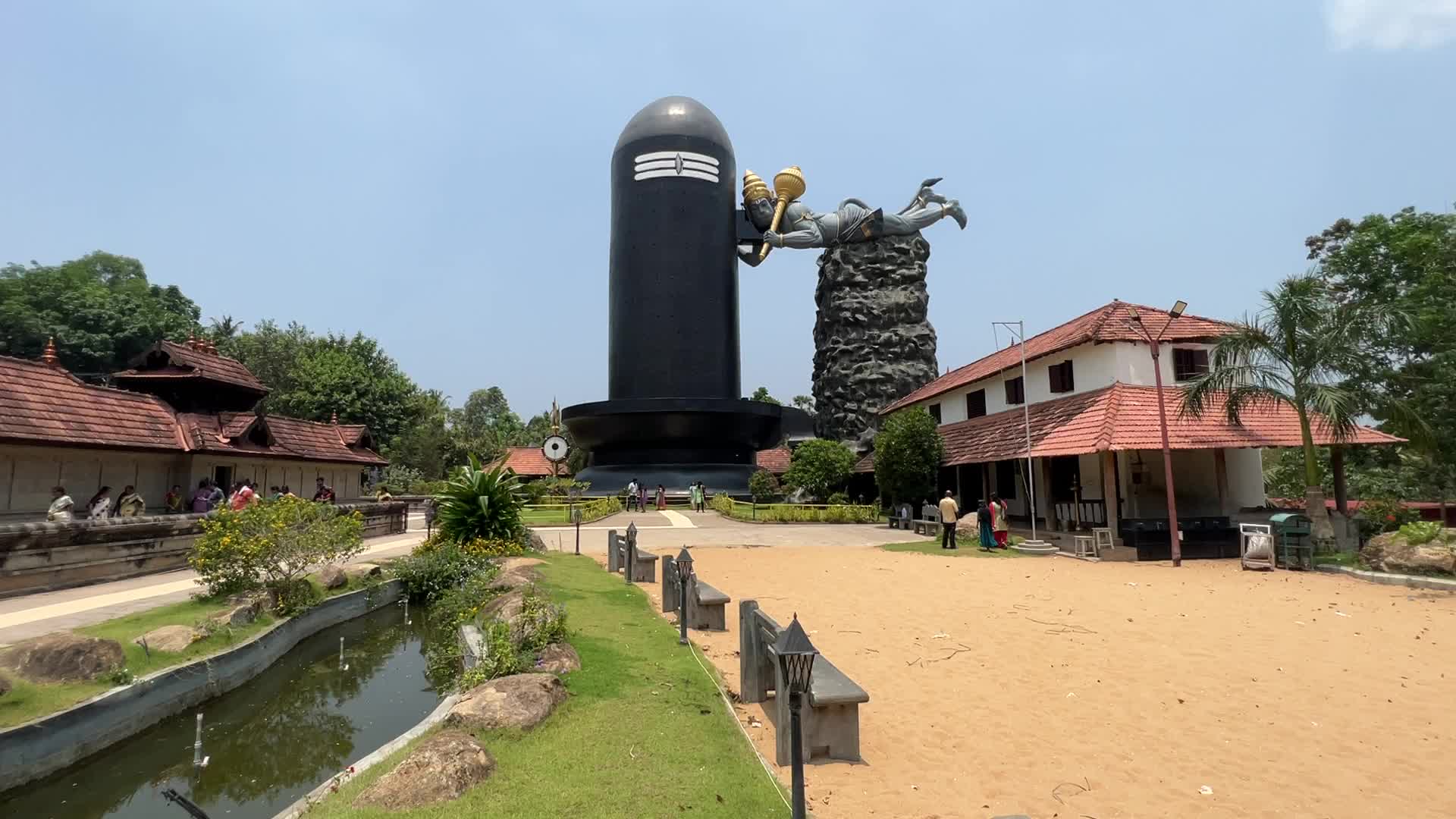 World's Tallest Shiva Lingam at Chenkal Maheswaram Sri Sivaparvathi Temple