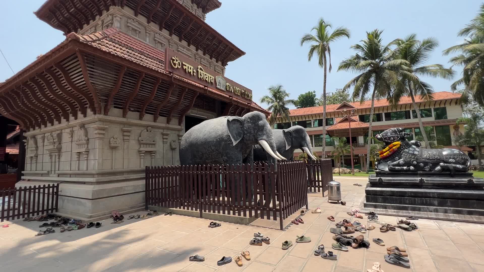 World's Tallest Shiva Lingam at Chenkal Maheswaram Sri Sivaparvathi Temple