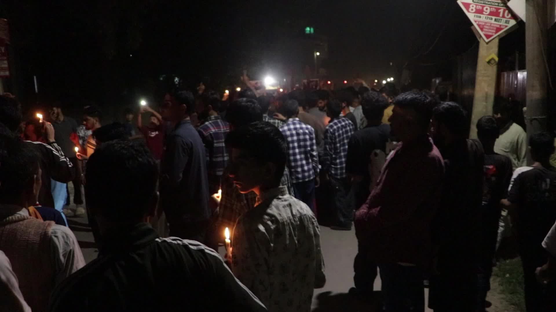 Candlelight Vigil in Kashmir for Iranian President Raisi, Killed in Helicopter Crash