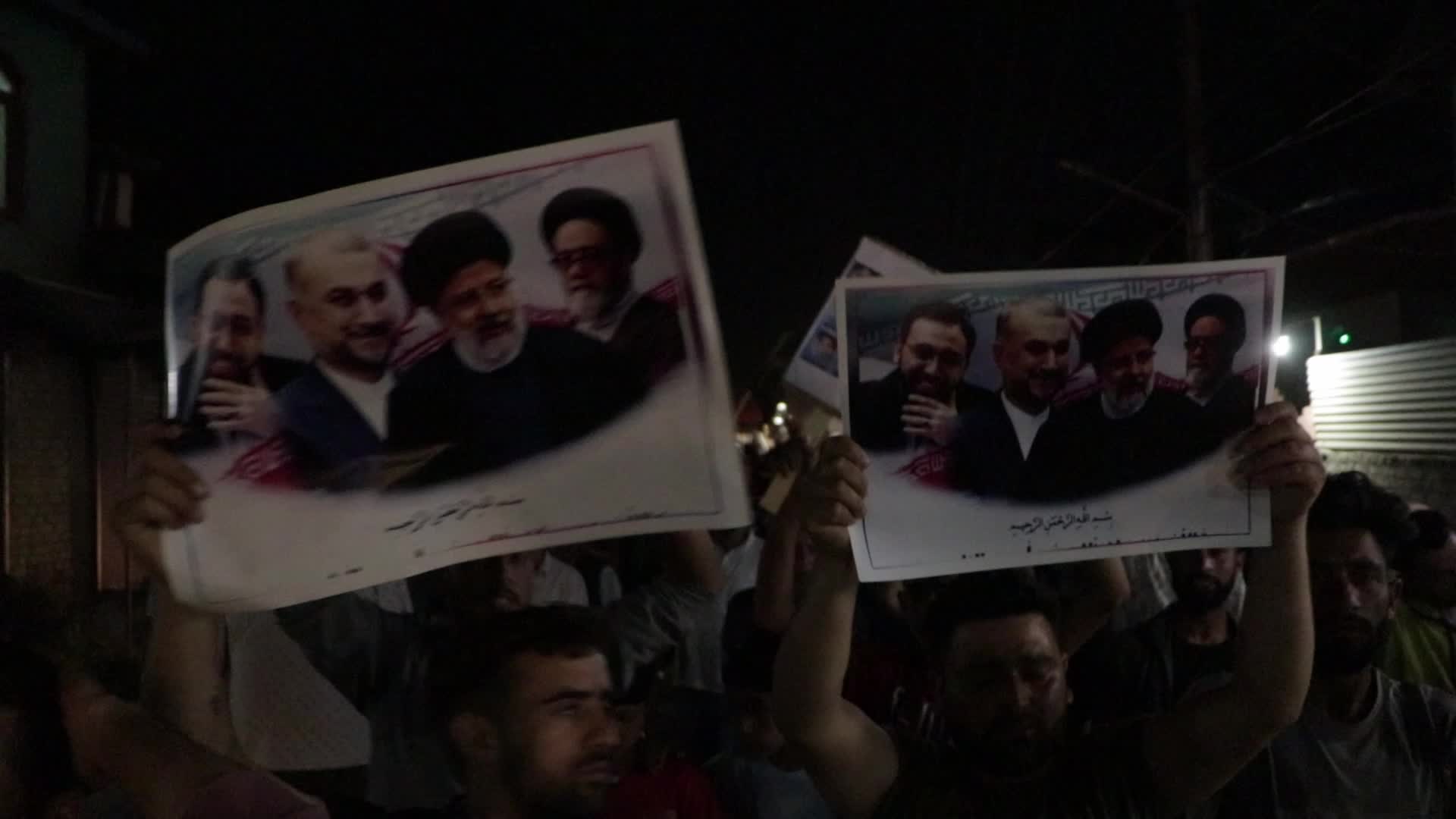 Candlelight Vigil in Kashmir for Iranian President Raisi, Killed in Helicopter Crash