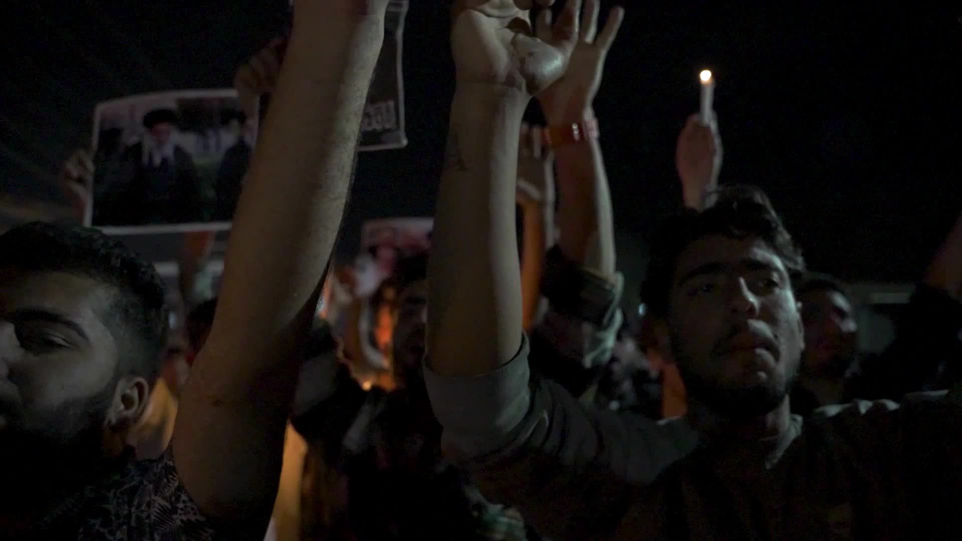 Rally in Kashmir Paying Tribute to Iranian President Raisi and others.