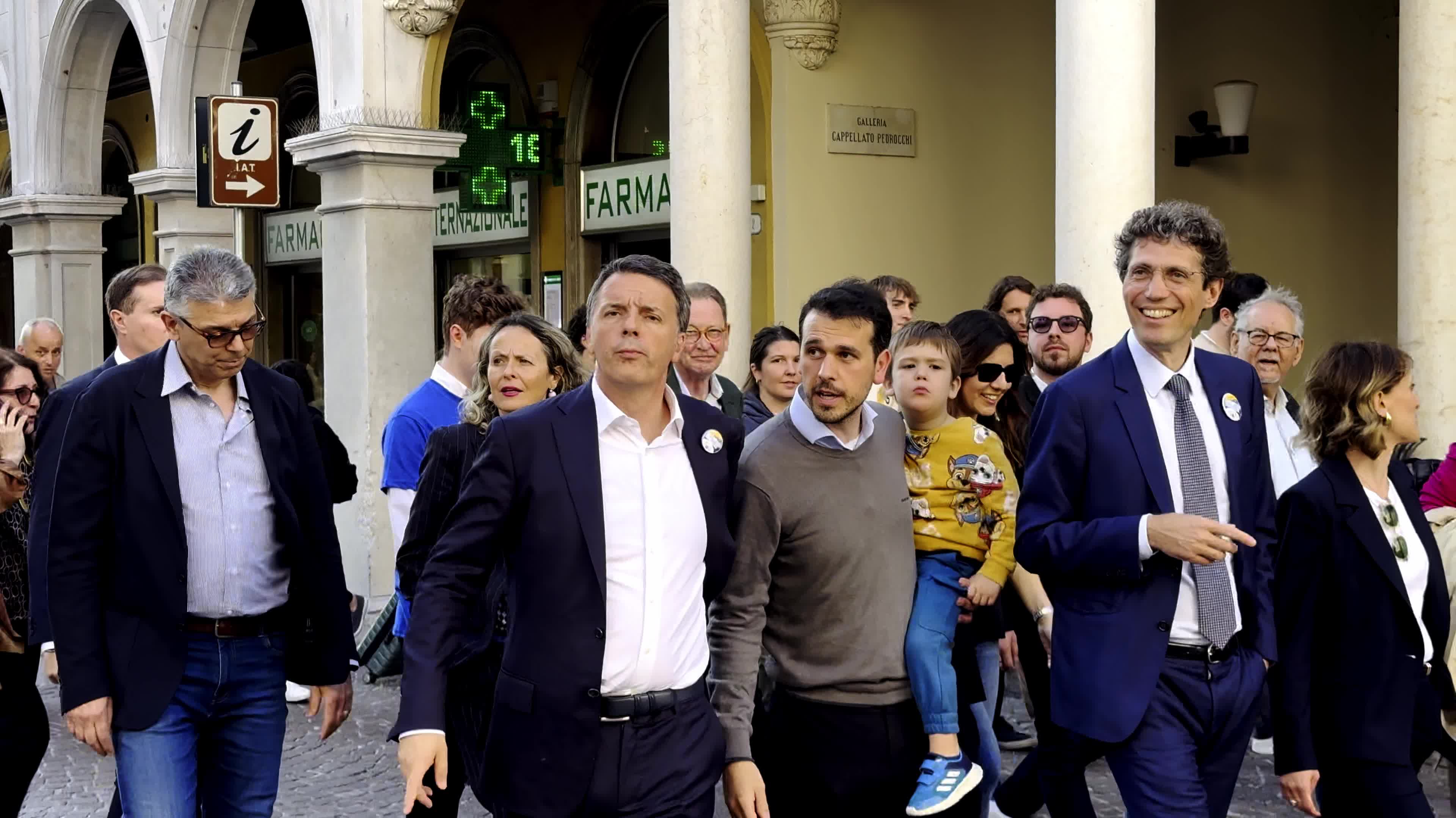 Matteo Renzi in Padua