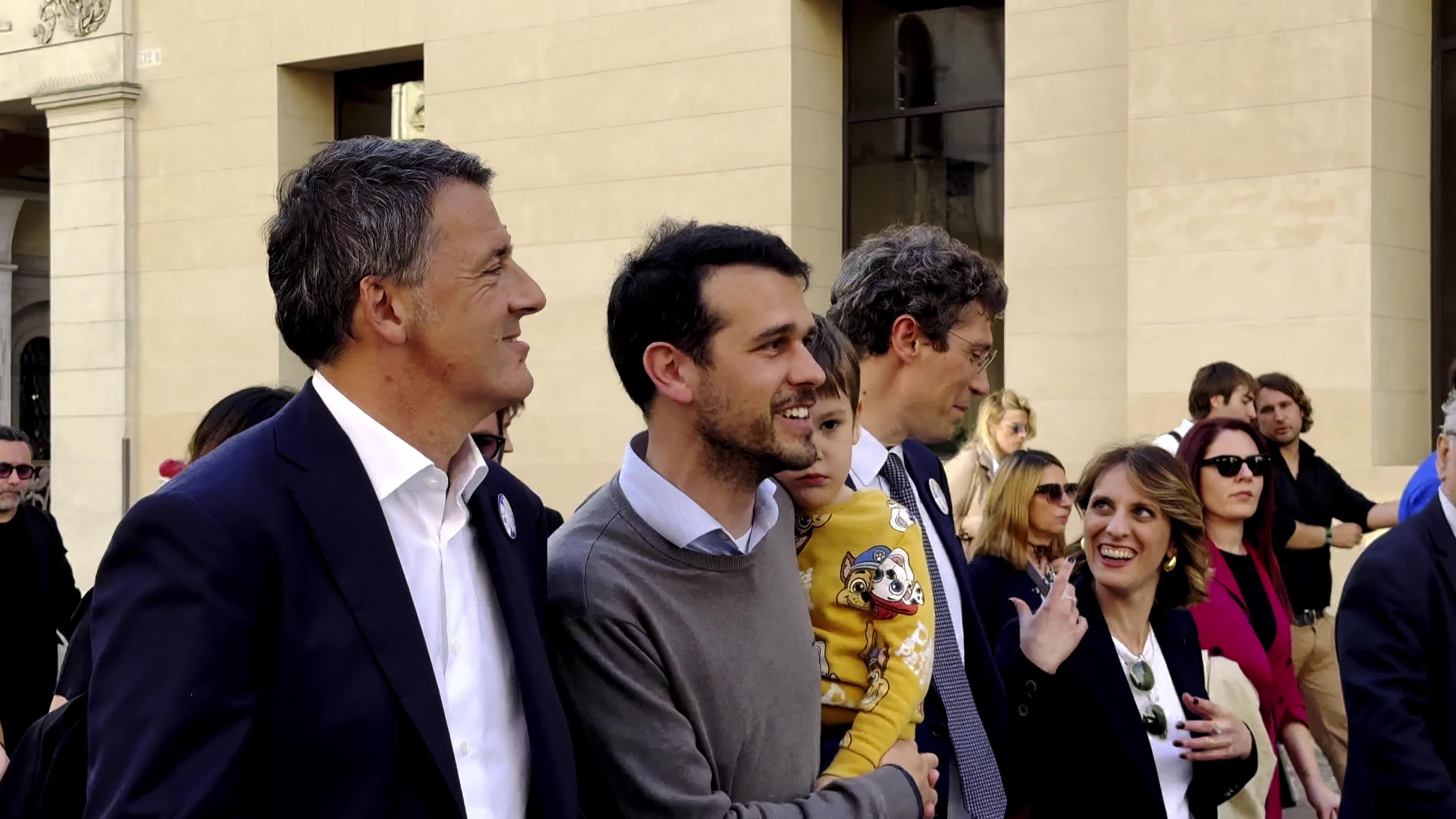 Matteo Renzi in Padua