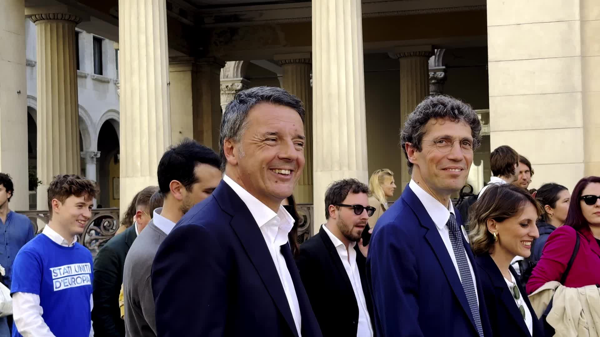 Matteo Renzi in Padua