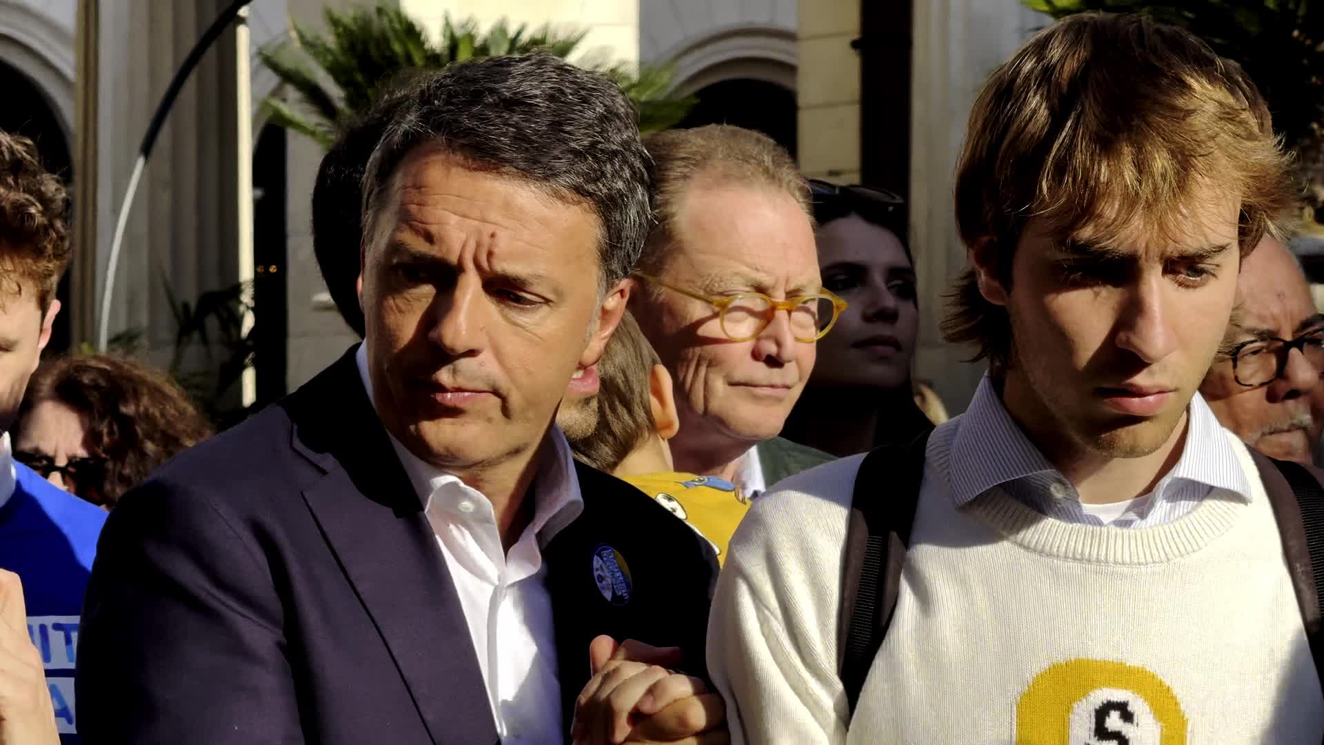 Matteo Renzi in Padua