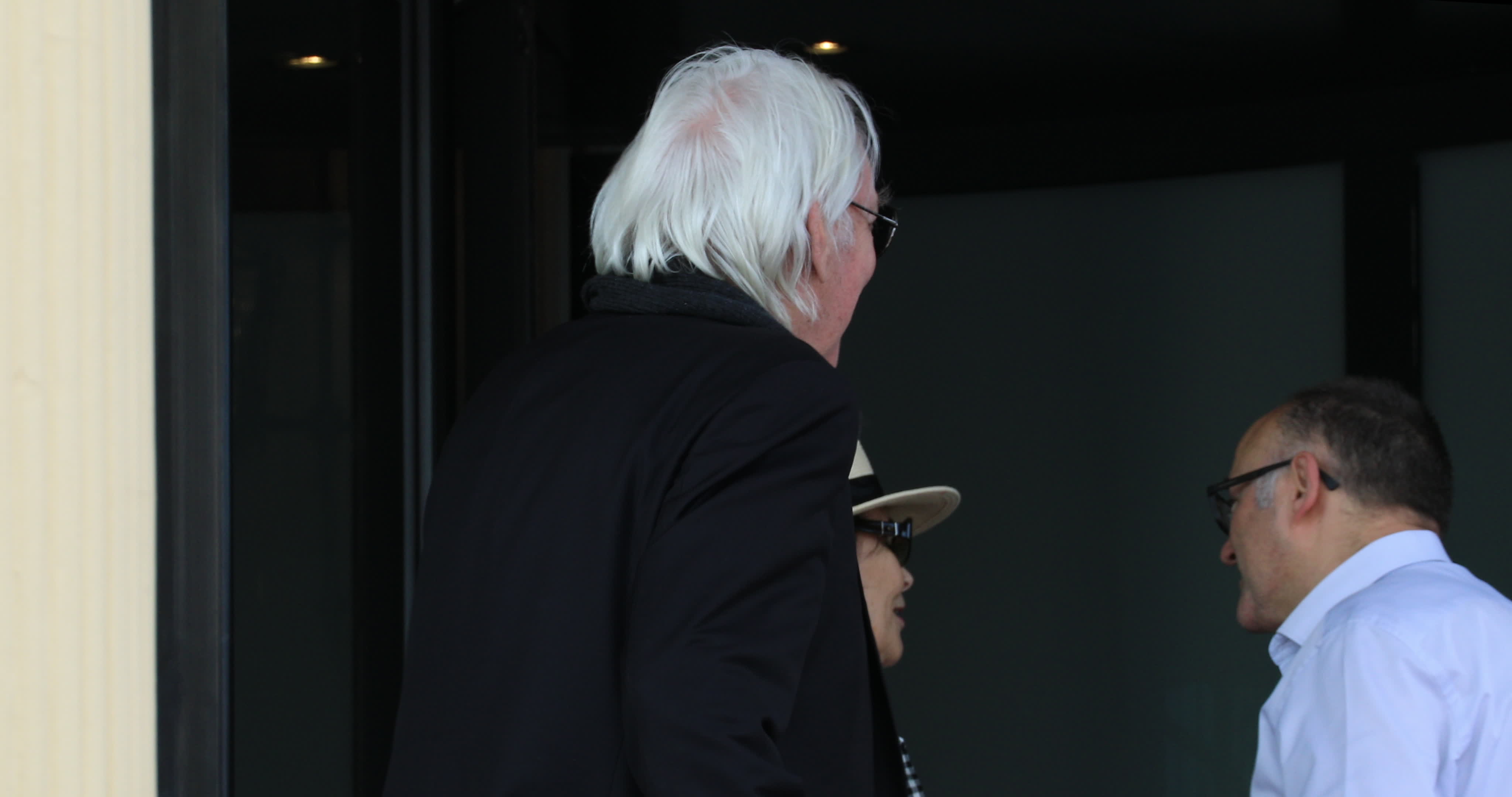 Donald Sutherland Arrives At 67th San Sebastian Film Festival