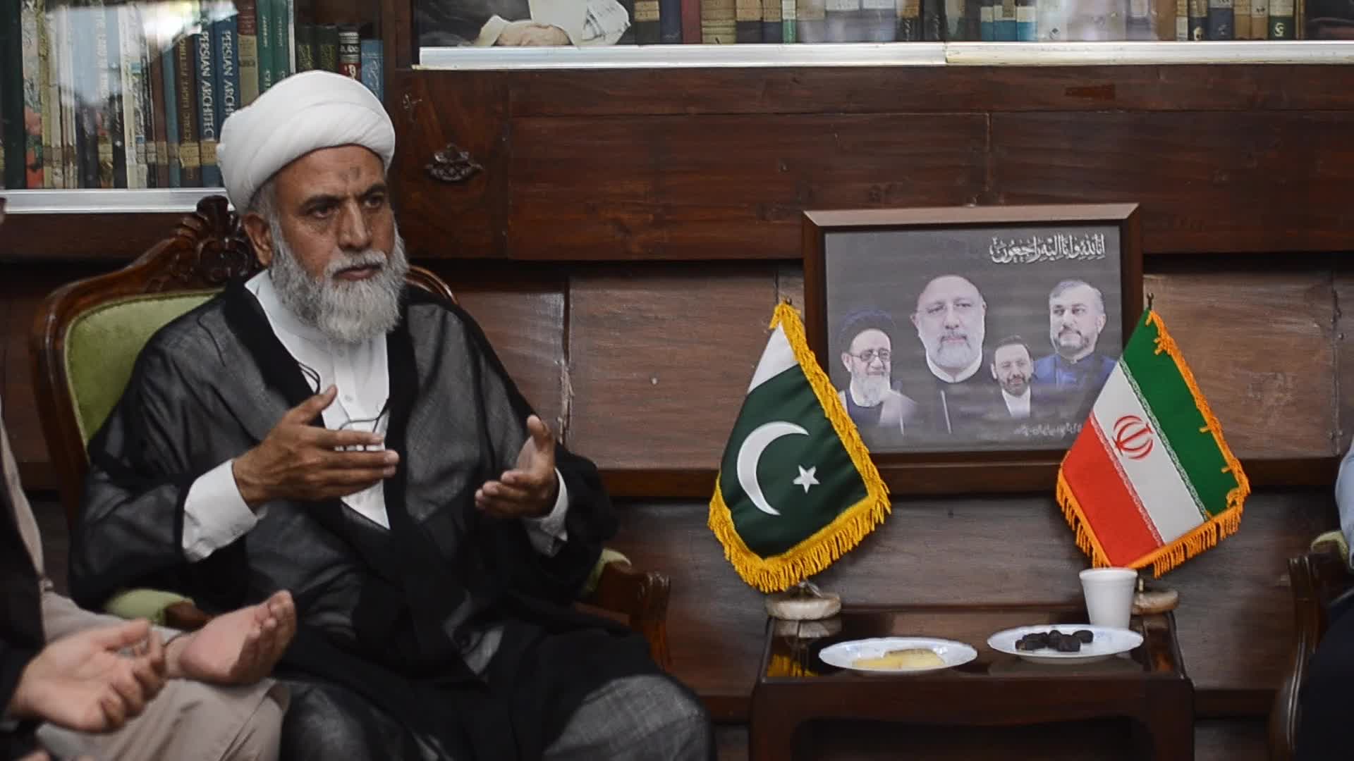 Reactions in Pakistan after Iranian President Raisi's death in helicopter crash 