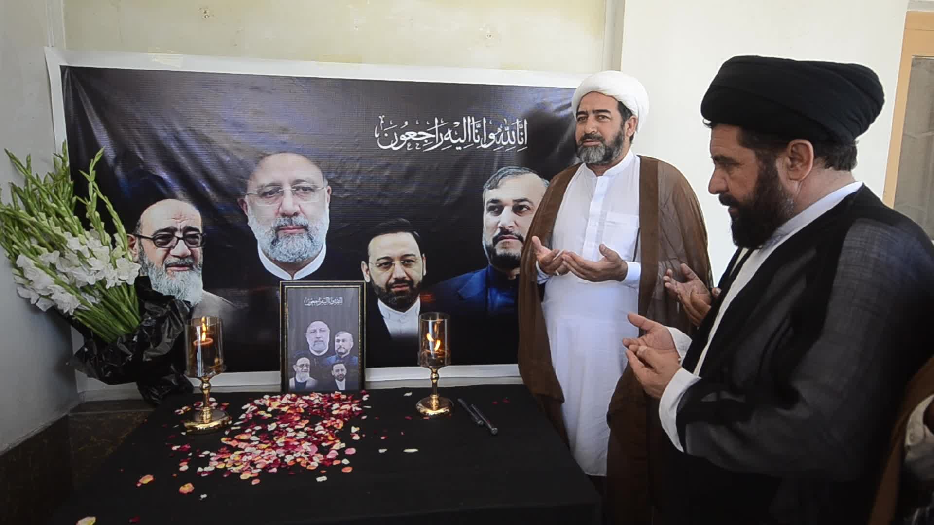 Reactions in Pakistan after Iranian President Raisi's death in helicopter crash 