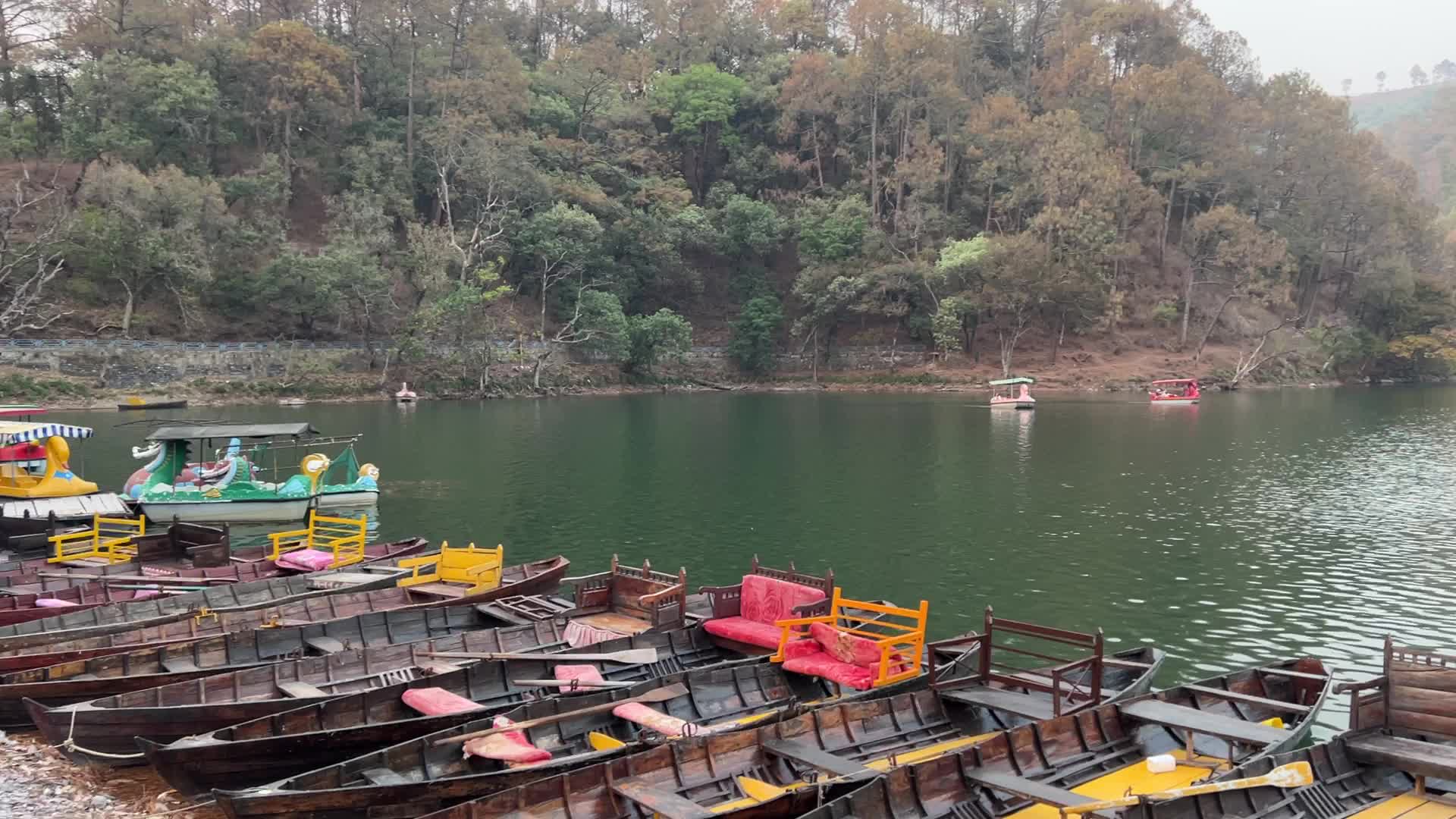 Daily life along Sattal Lake