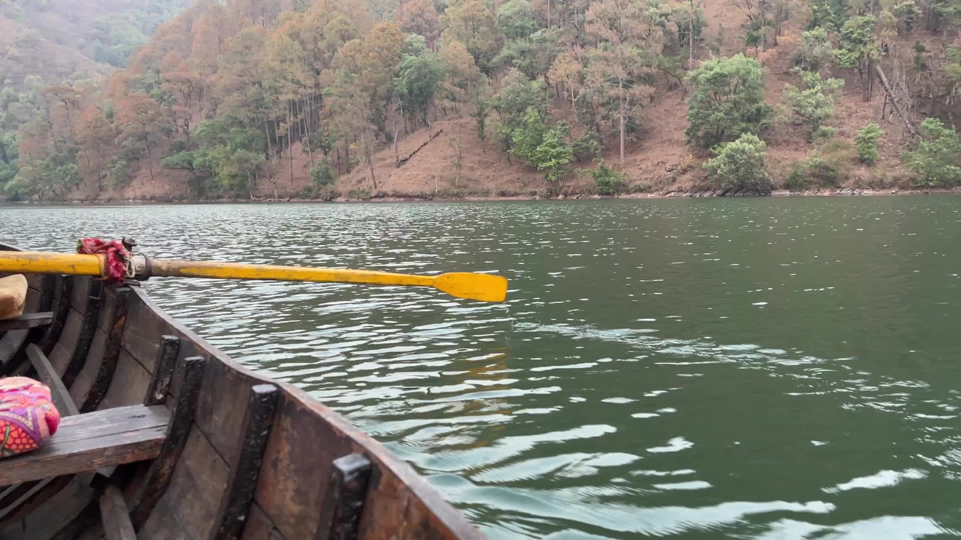 Daily life along Sattal Lake