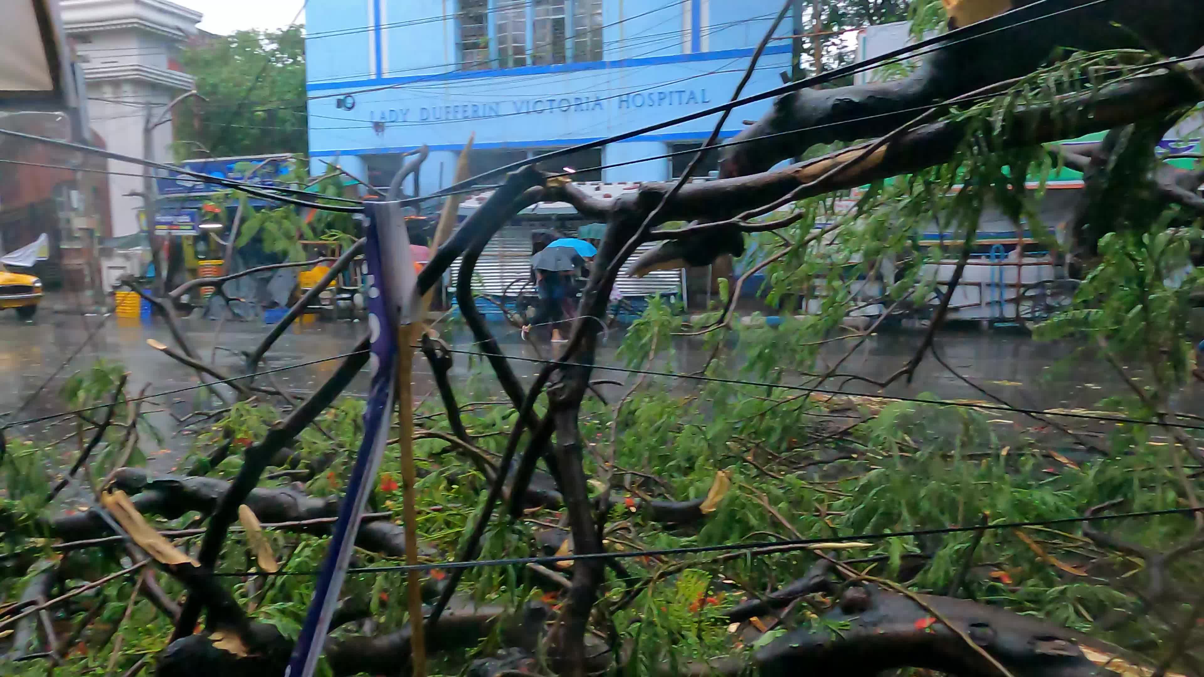 Aftermath of Cyclone Remal In India