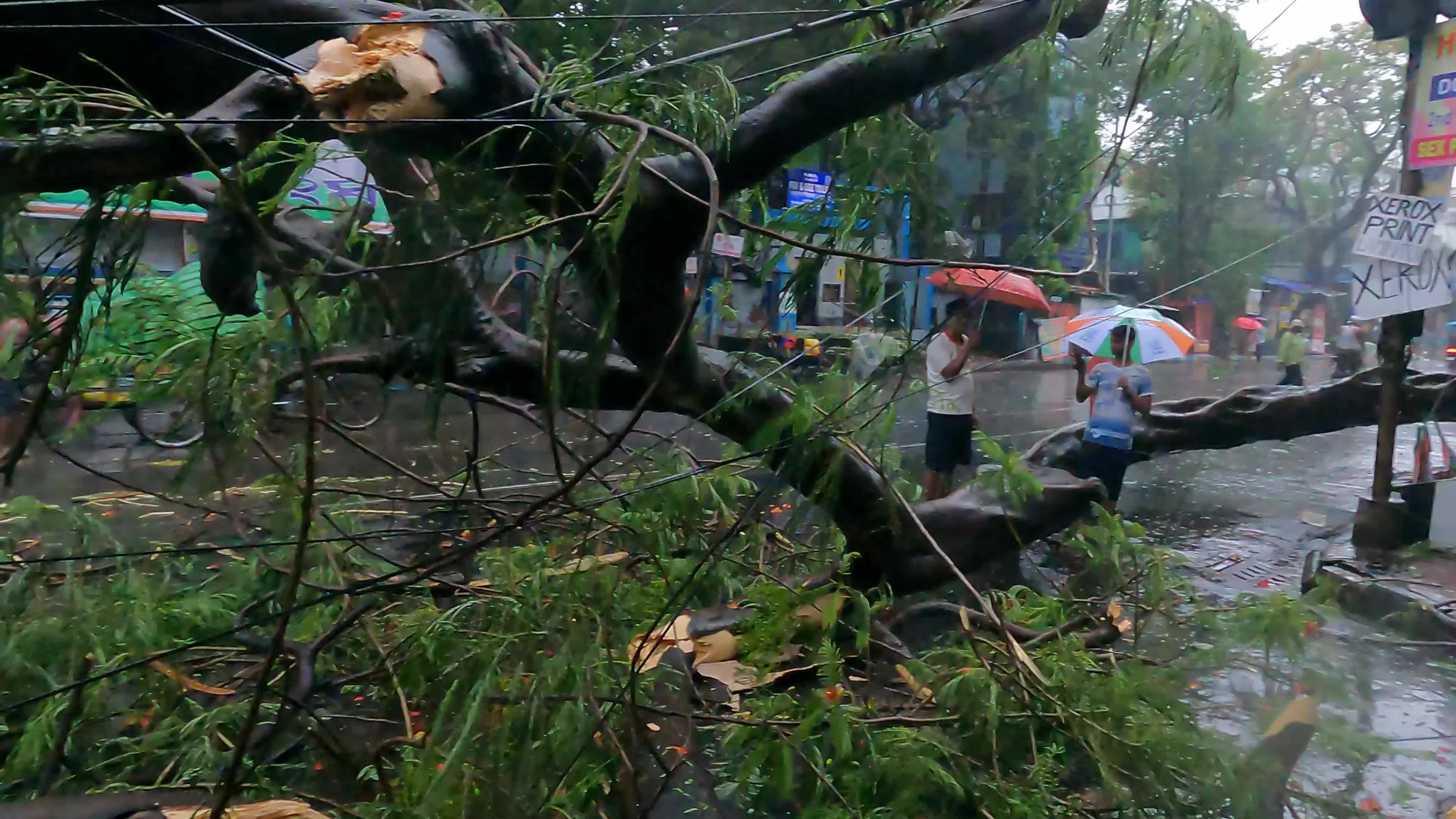 Aftermath of Cyclone Remal In India