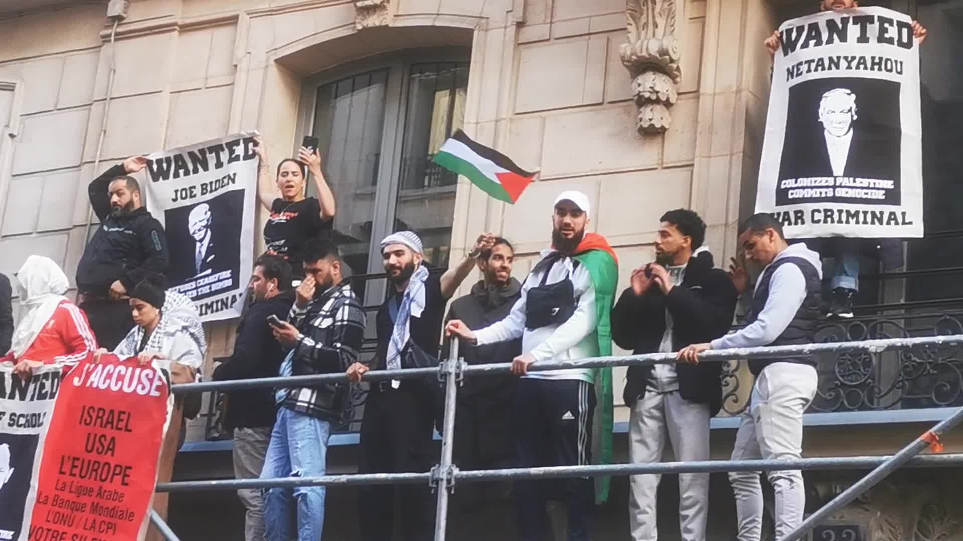 Pro Palestine Rally In Paris, France