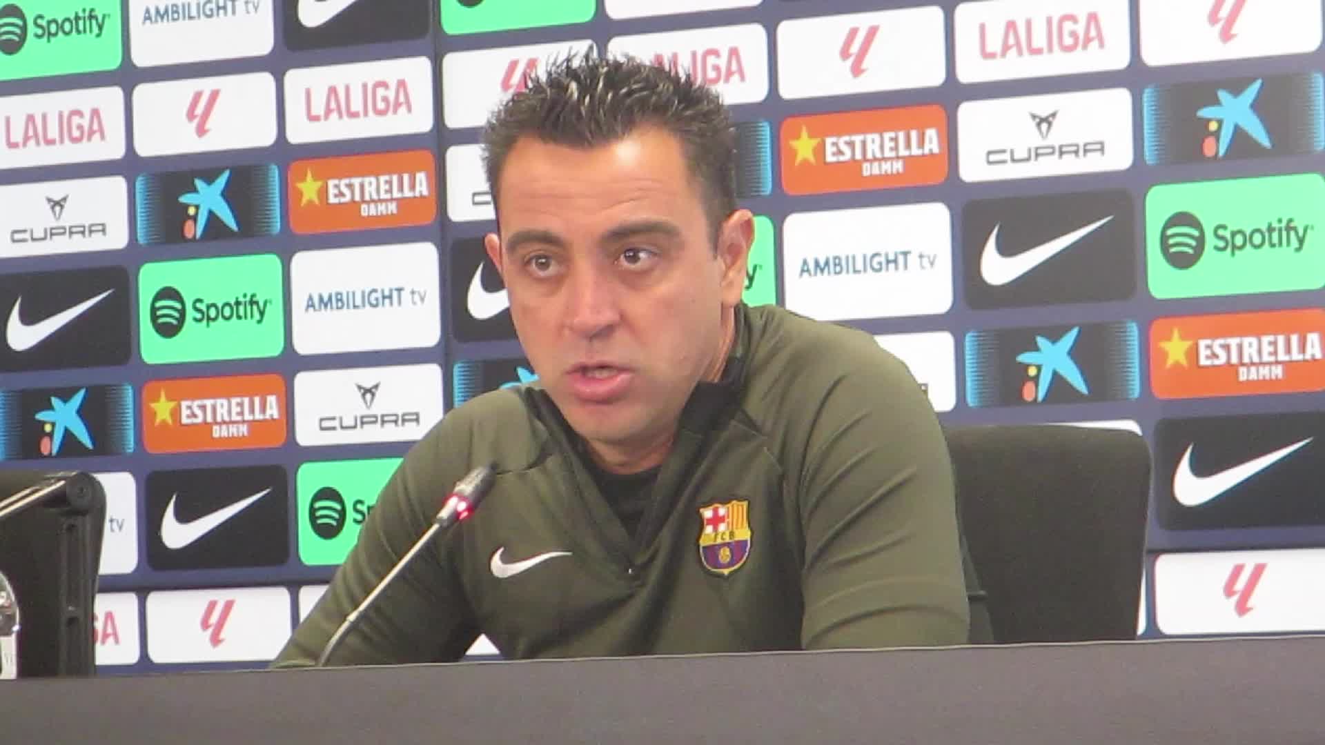 Xavi Hernandez press conference