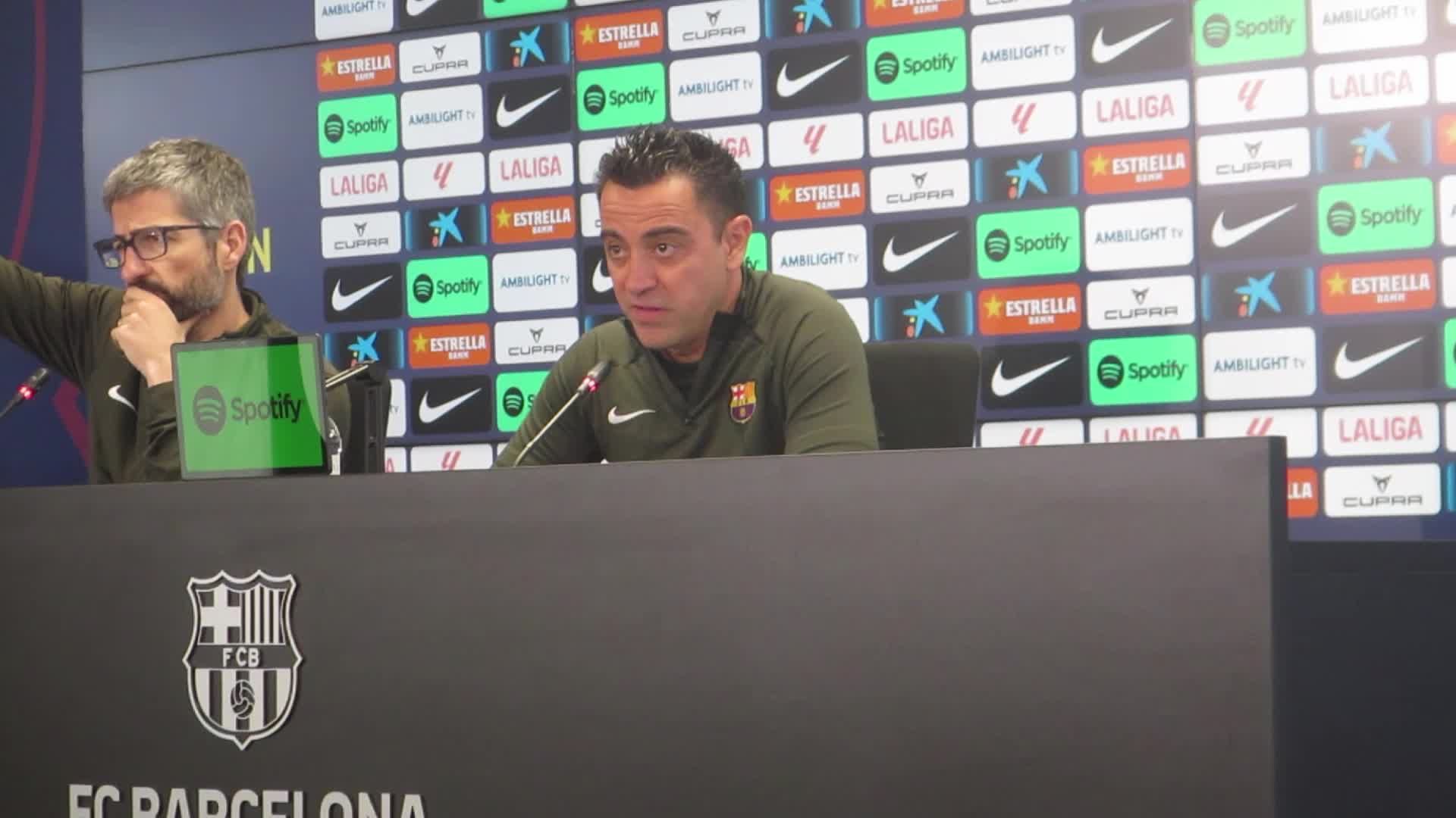 Xavi Hernandez press conference