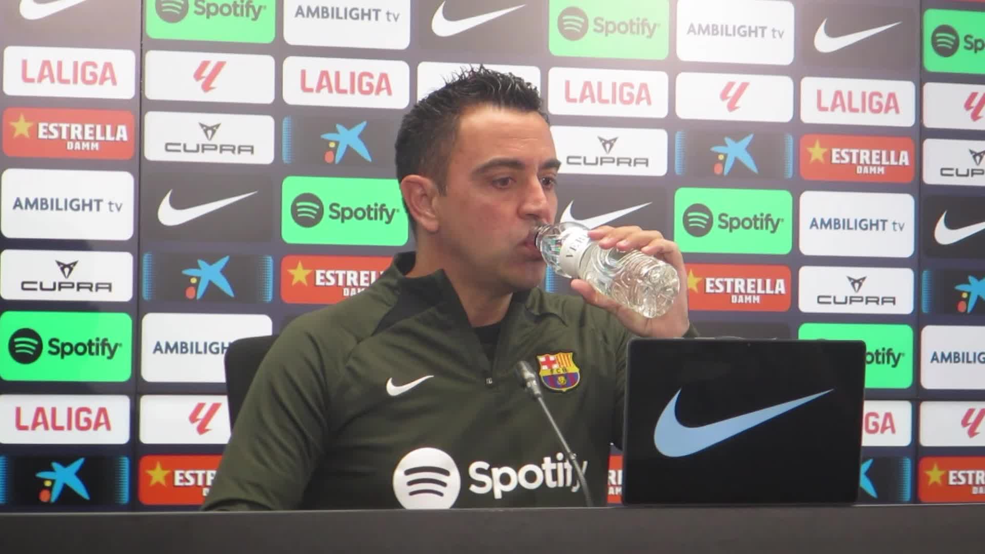 Xavi Hernandez press conference
