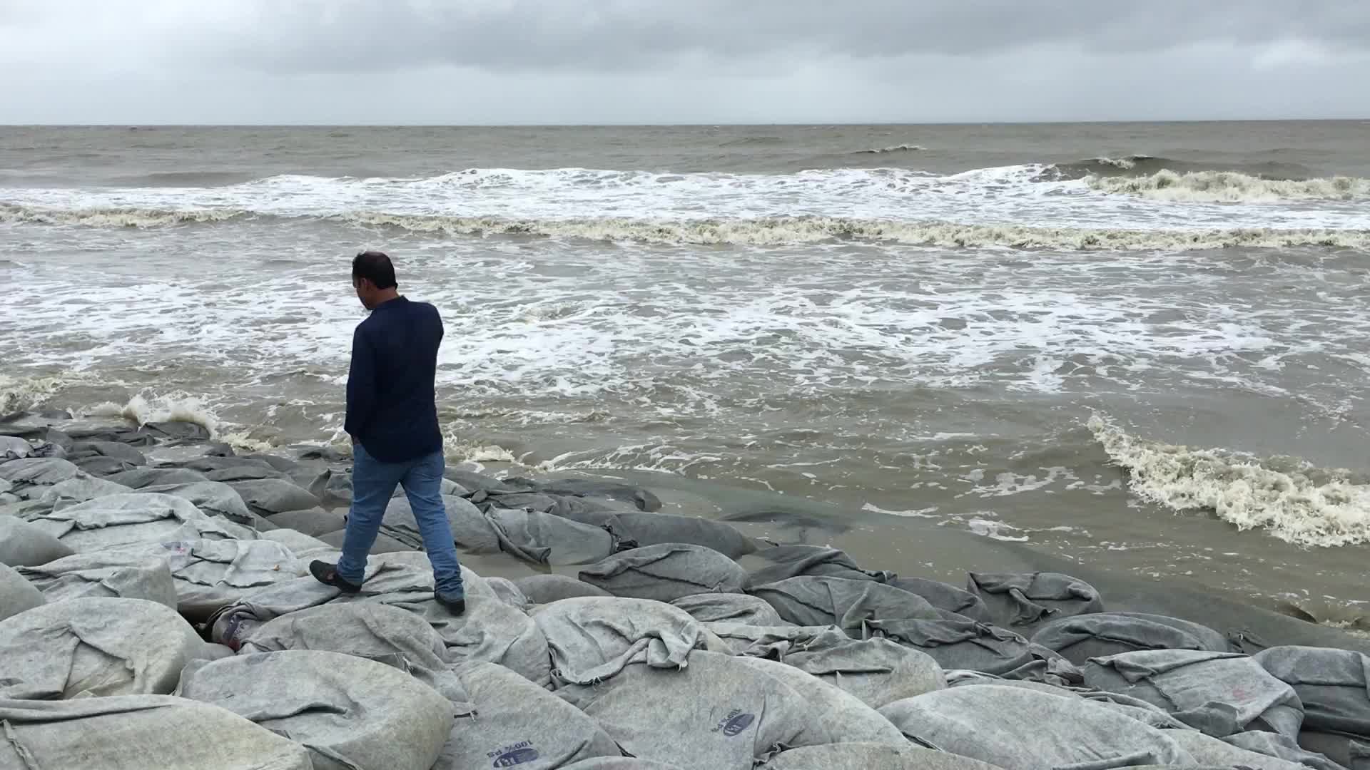 Cyclonr Remal at Kuakata Sea Beach